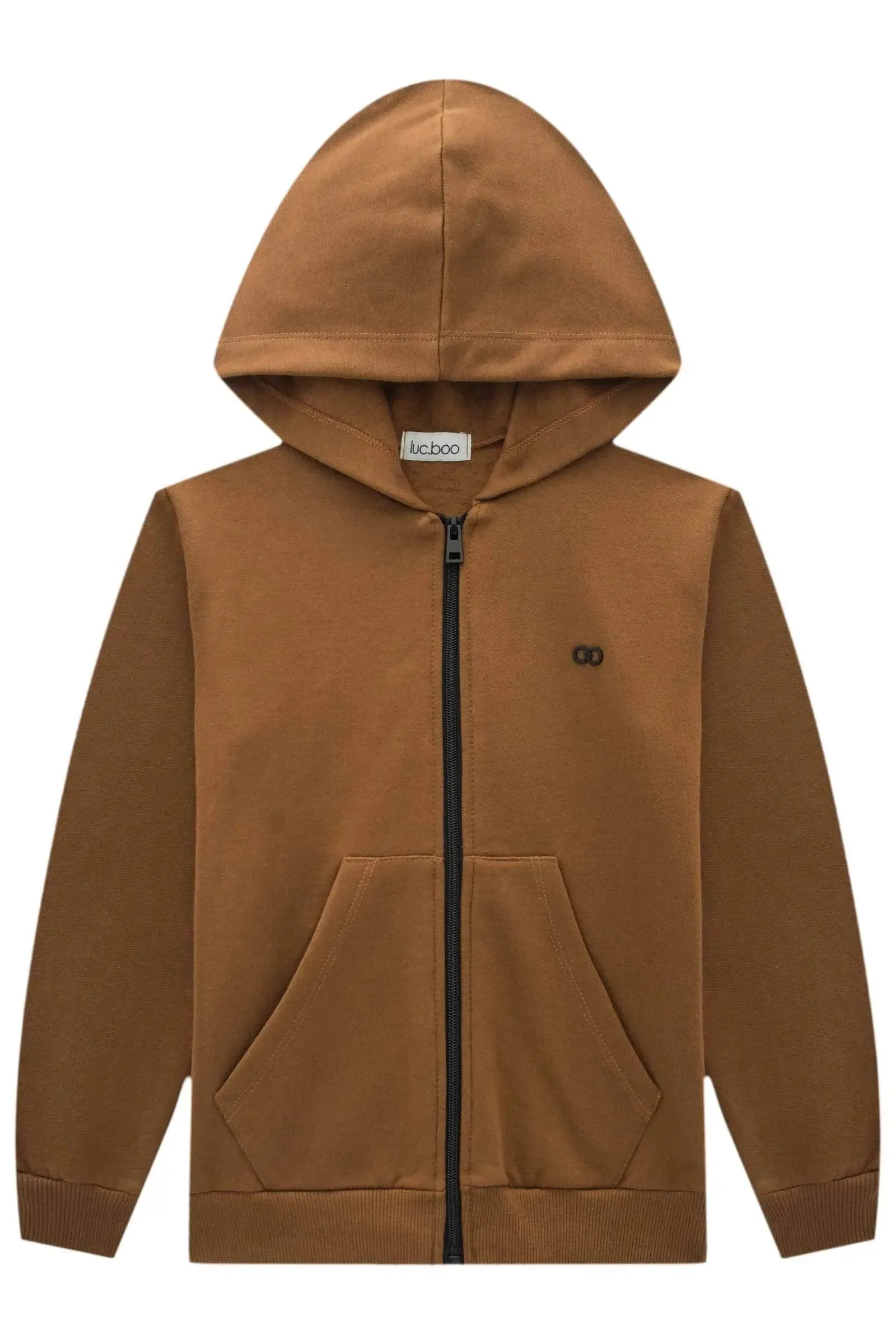 Jaqueta em Moletom com Pelúcia 92955 LucBoo Infantil Menino