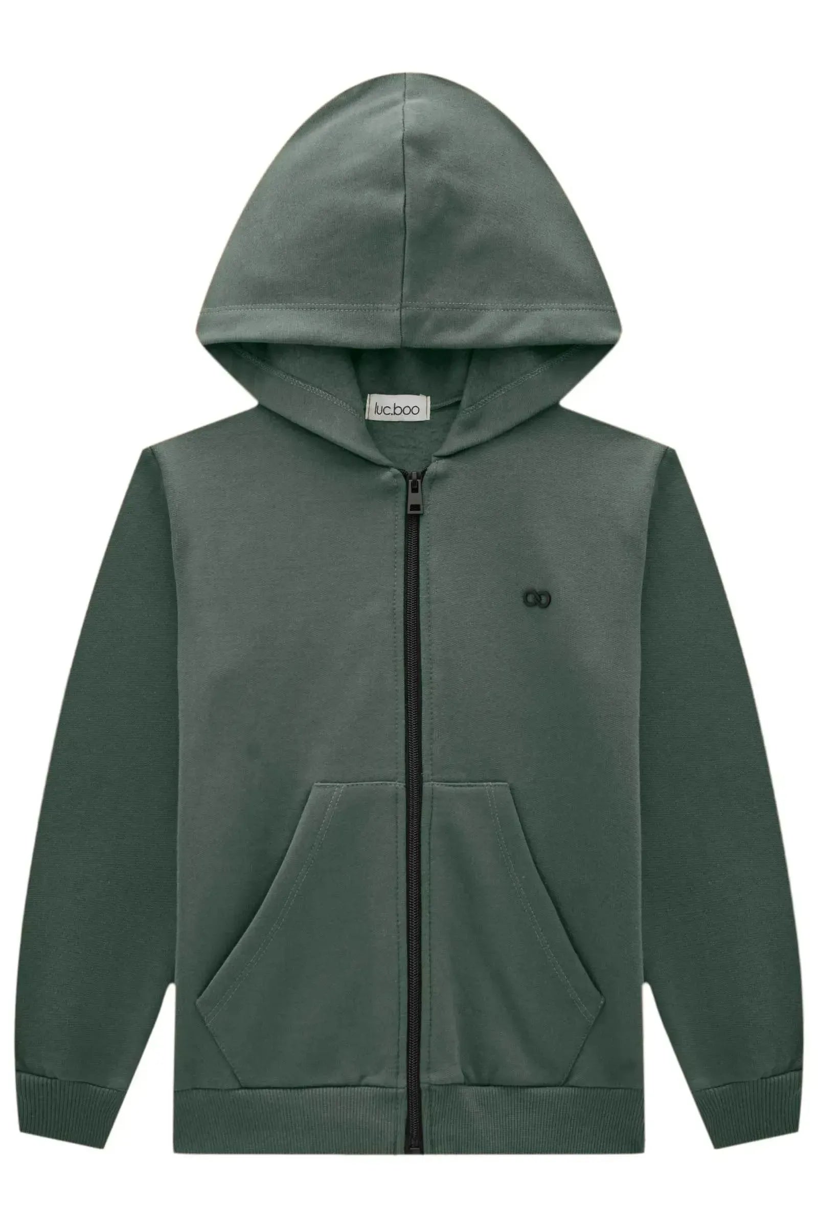 Jaqueta em Moletom com Pelúcia 92955 LucBoo Infantil Menino