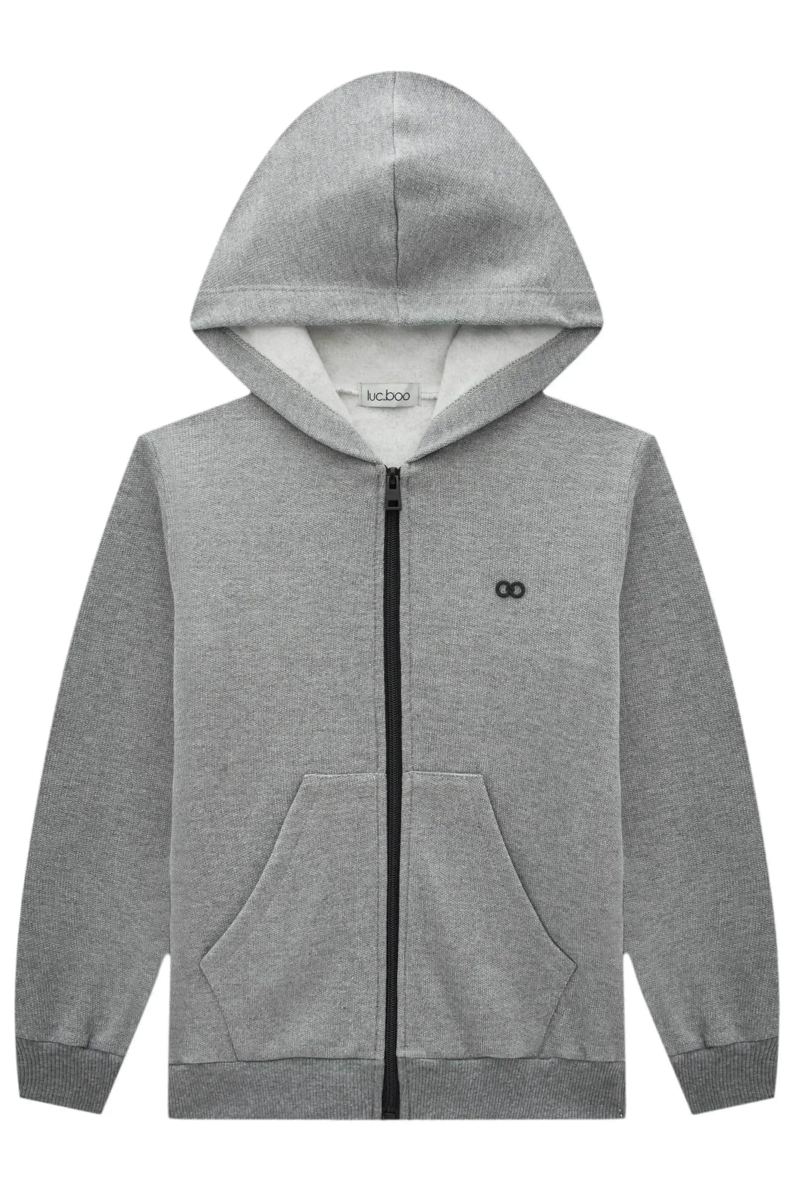 Jaqueta em Moletom com Pelúcia 92955 LucBoo Infantil Menino