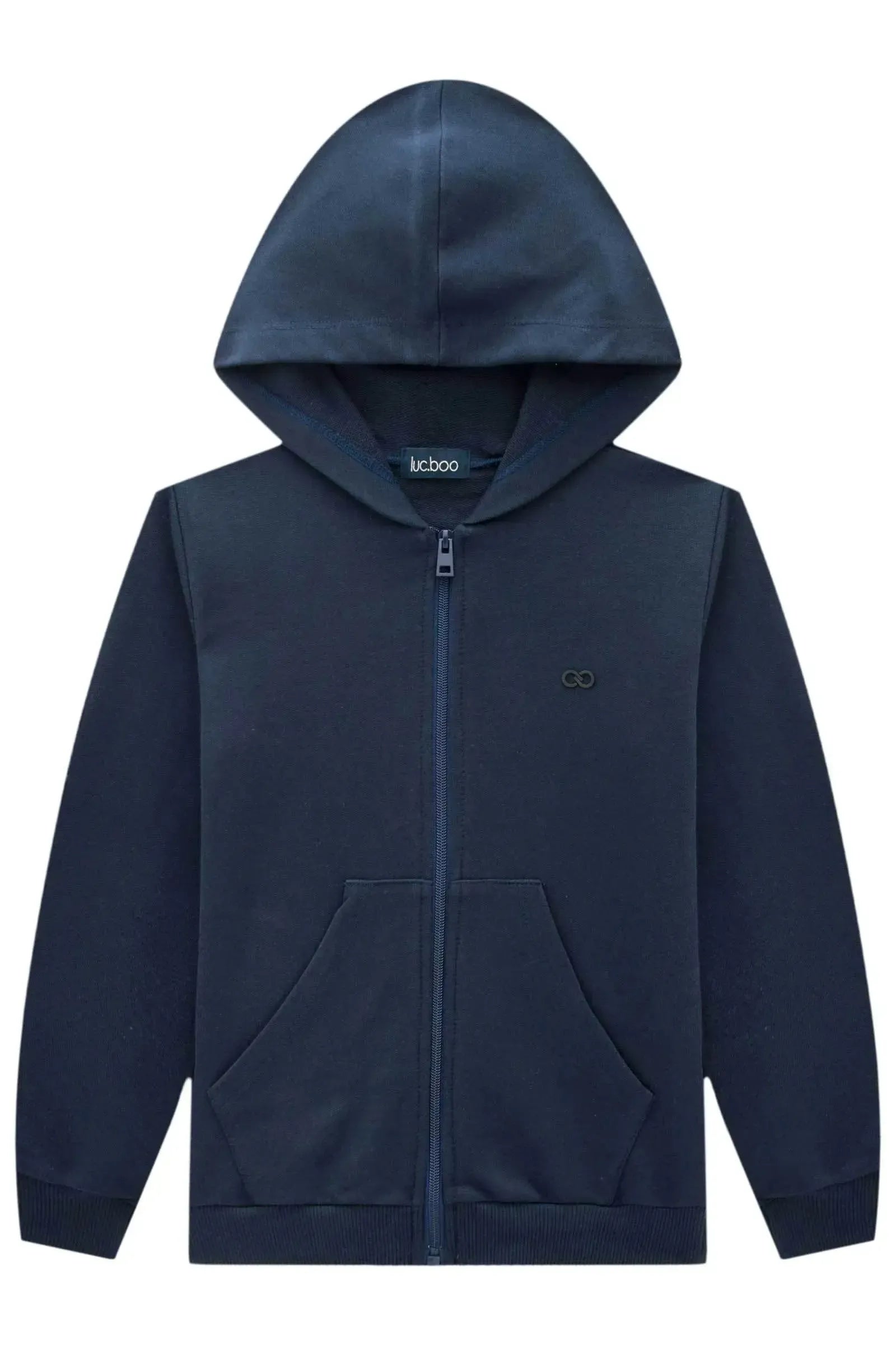 Jaqueta em Moletom com Pelúcia 92955 LucBoo Infantil Menino