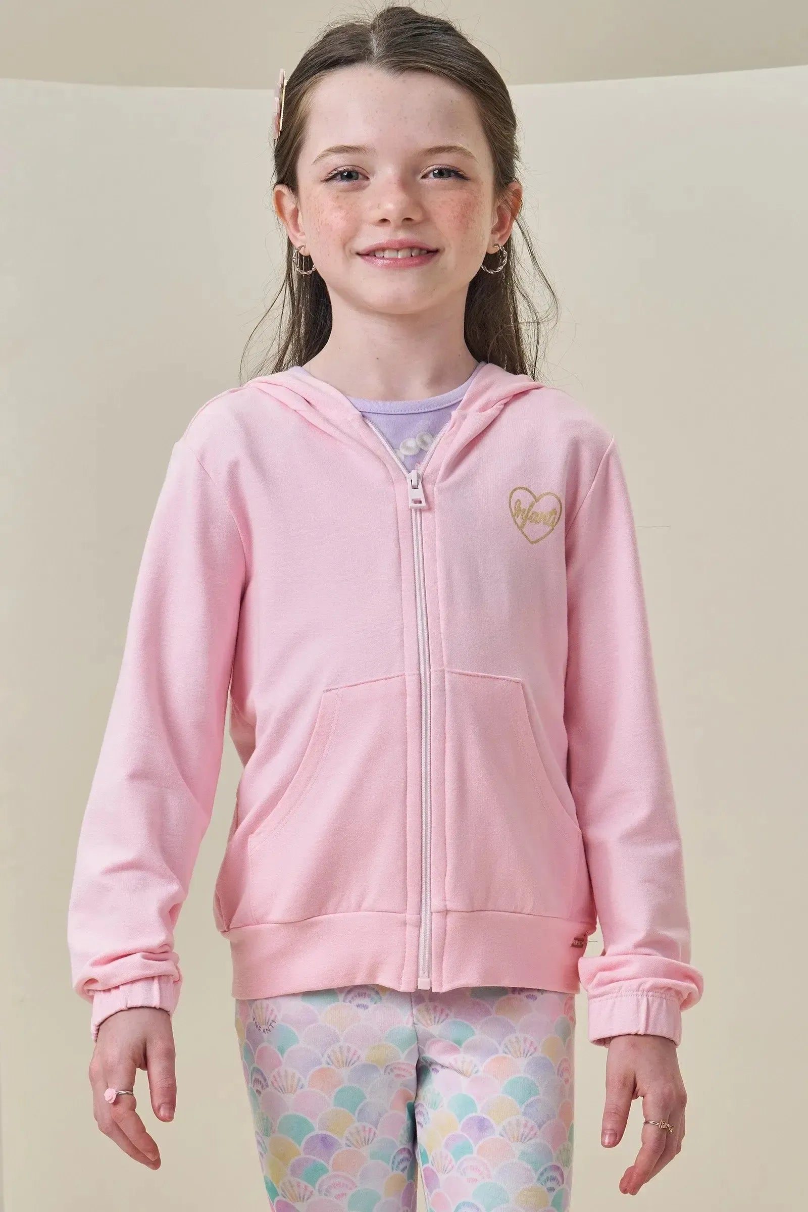 Jaqueta em Molevisco 83992 Infanti Infantil Menina