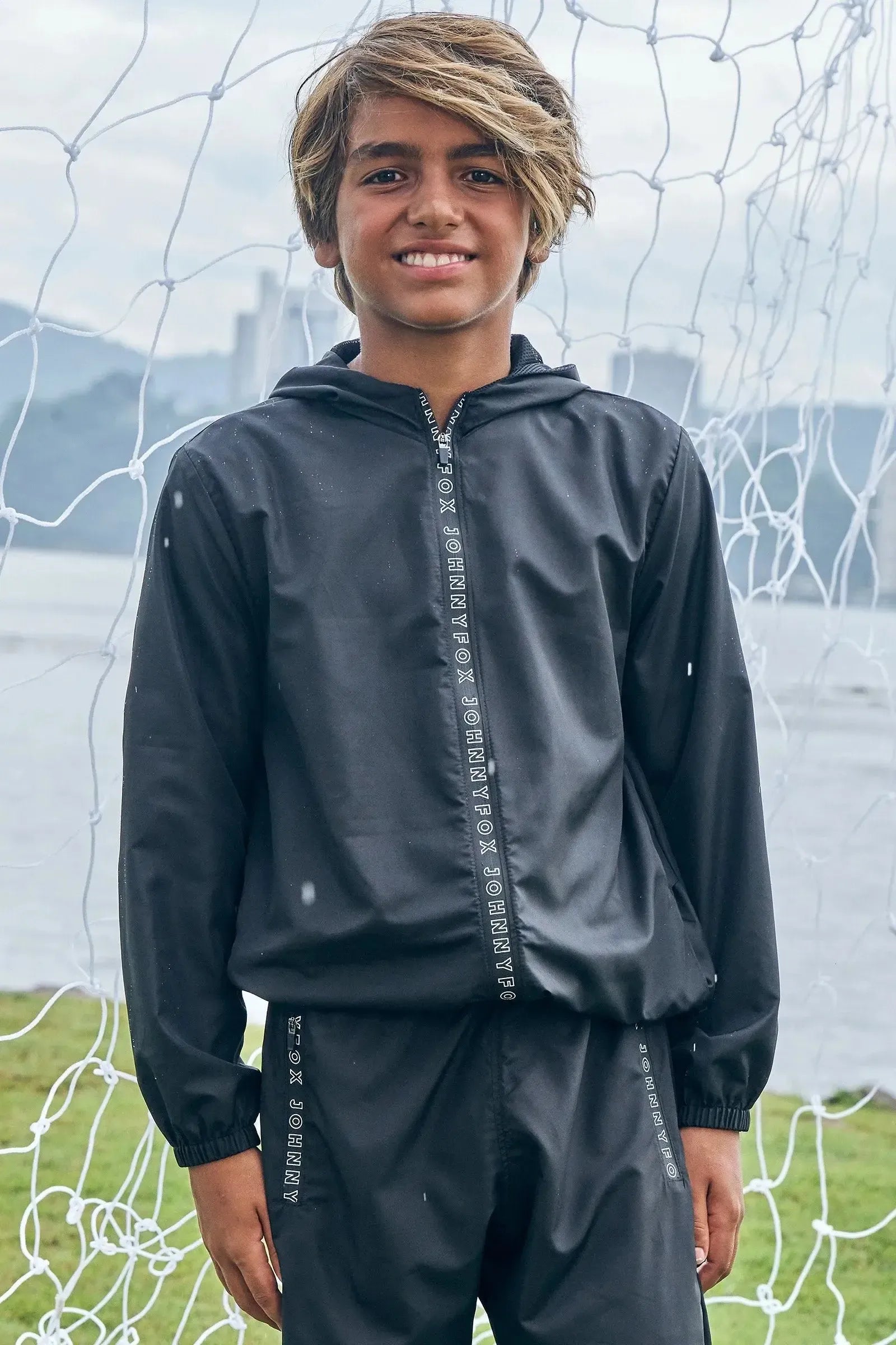 Jaqueta em Nylon Aspen 85648 Johnny Fox Teen Menino