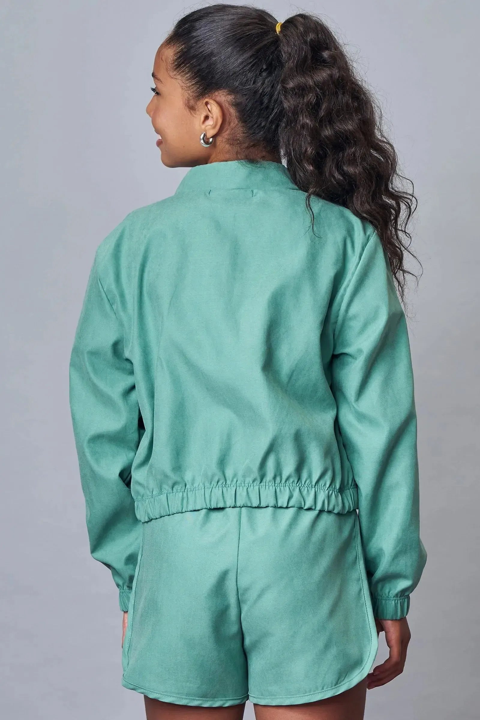 Jaqueta em Nylon Taslon 92289 Lilimoon Teen Menina