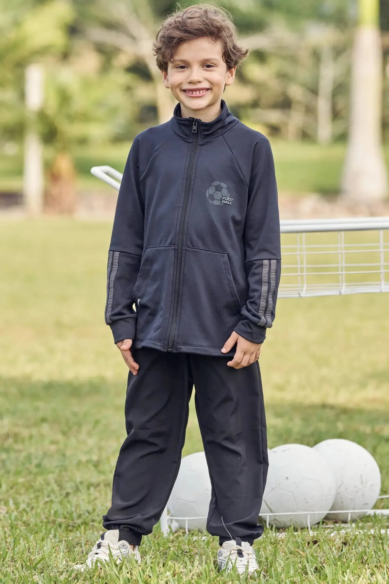 Jaqueta em Termoskin Peluciado 90430 LucBoo Infantil Menino