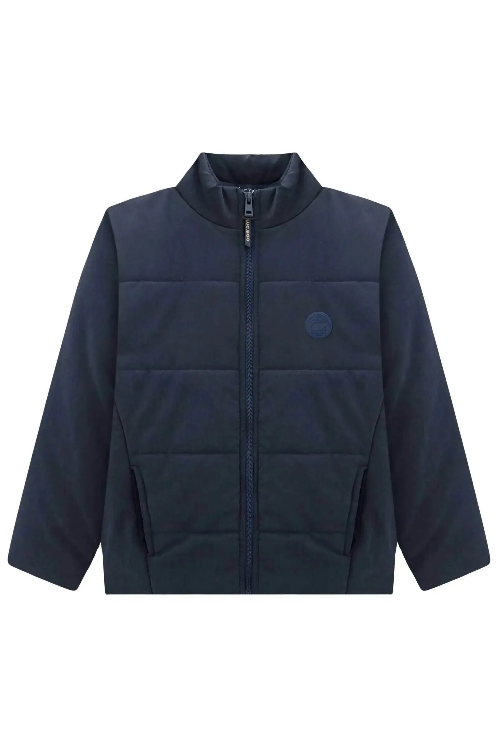 Jaqueta Puffer em Tecido Cupro 89540 LucBoo Infantil Menino
