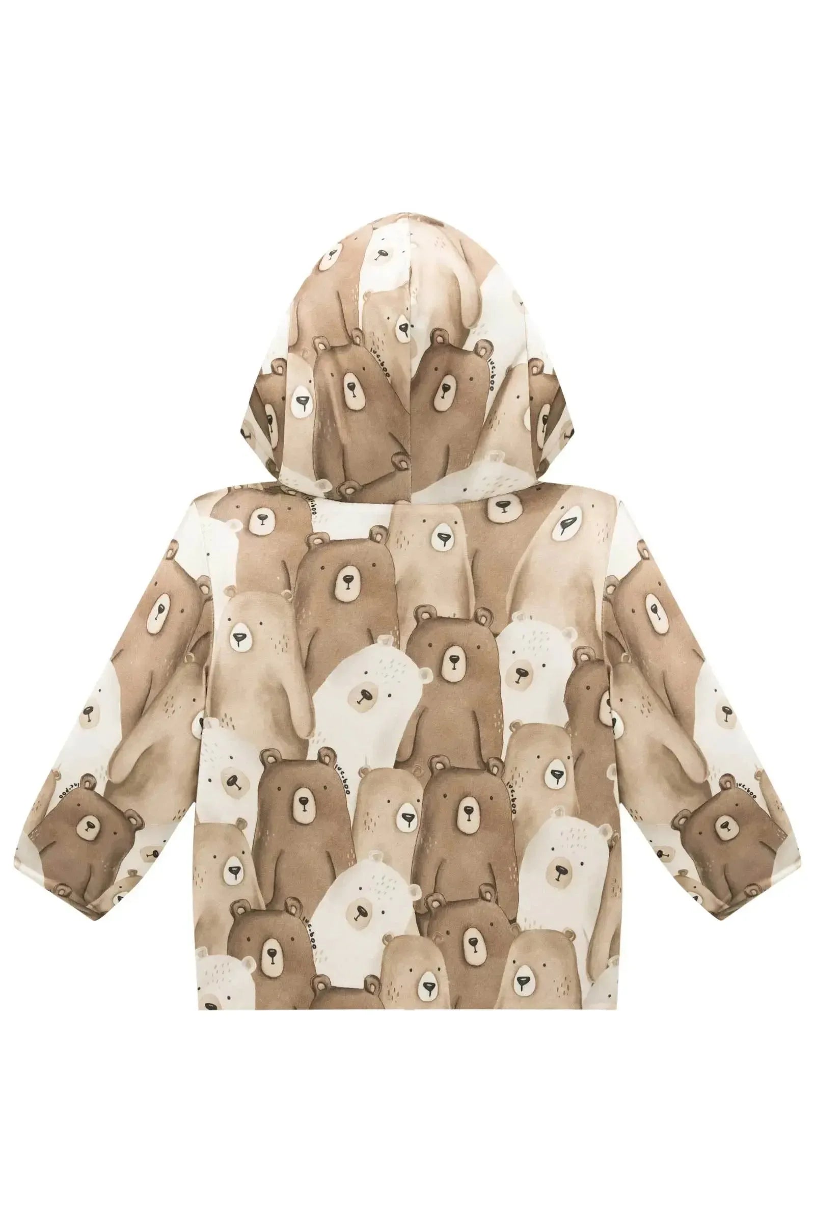 Jaqueta Puffer Reversivel em Nylon Mesclado e Forro em Malha Fresh 89780 LucBoo Bebê Menino