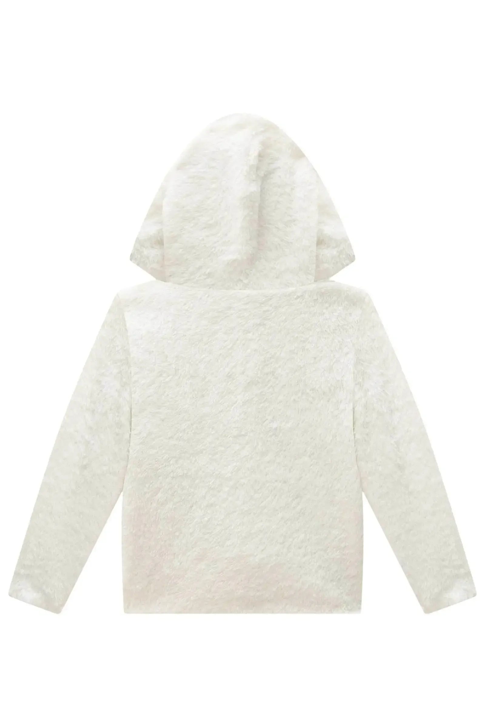 Jaqueta Reversível em Nylon e Pelo Carneirinho 89667 Infanti Infantil Menina