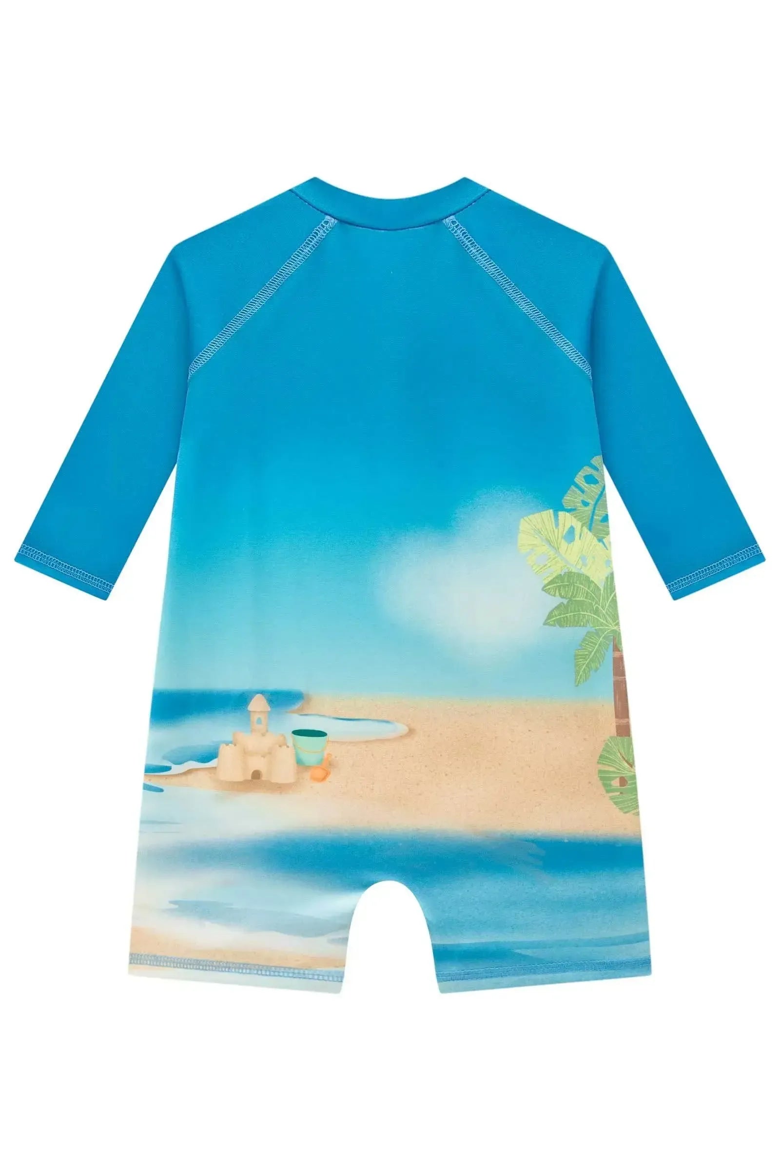 Macacão em Malha UV Dry com Proteção UV50+ 95740 LucBoo Bebê Menino