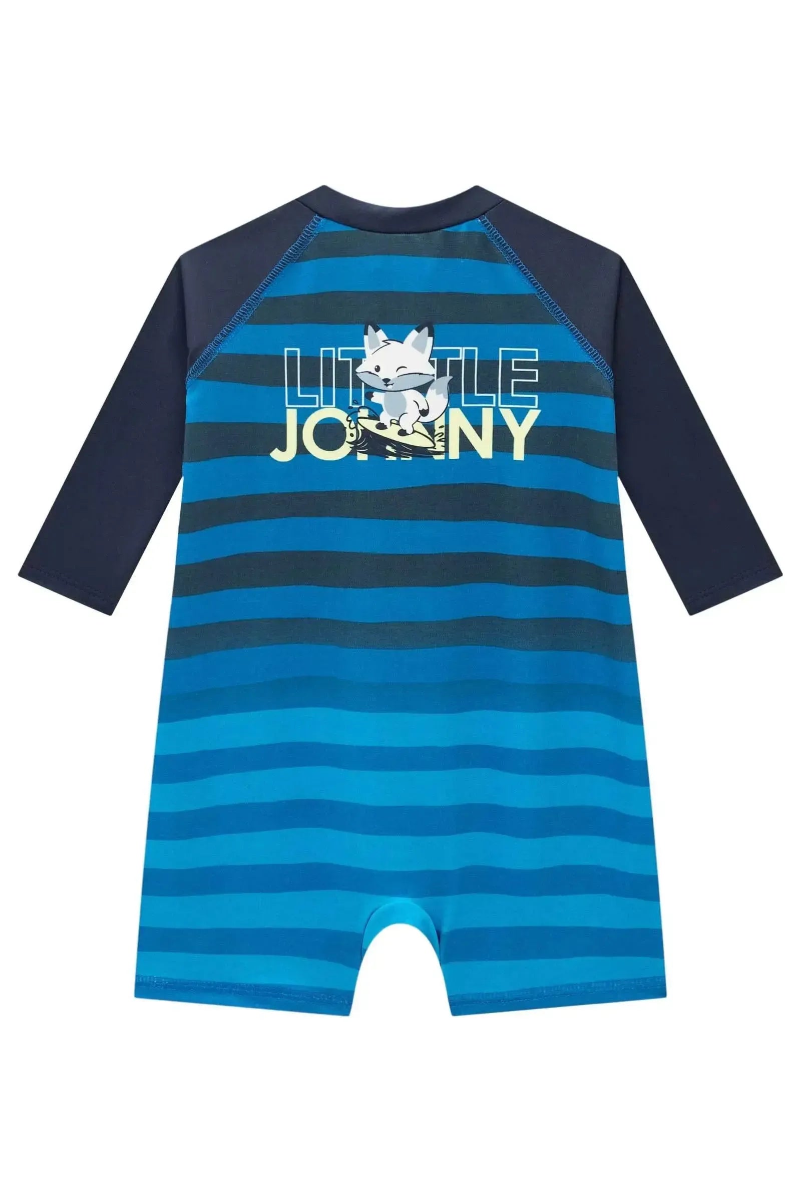 Macacão em Malha Uv Dry com Proteção UV50+ 99543 Johnny Fox Bebê Menino