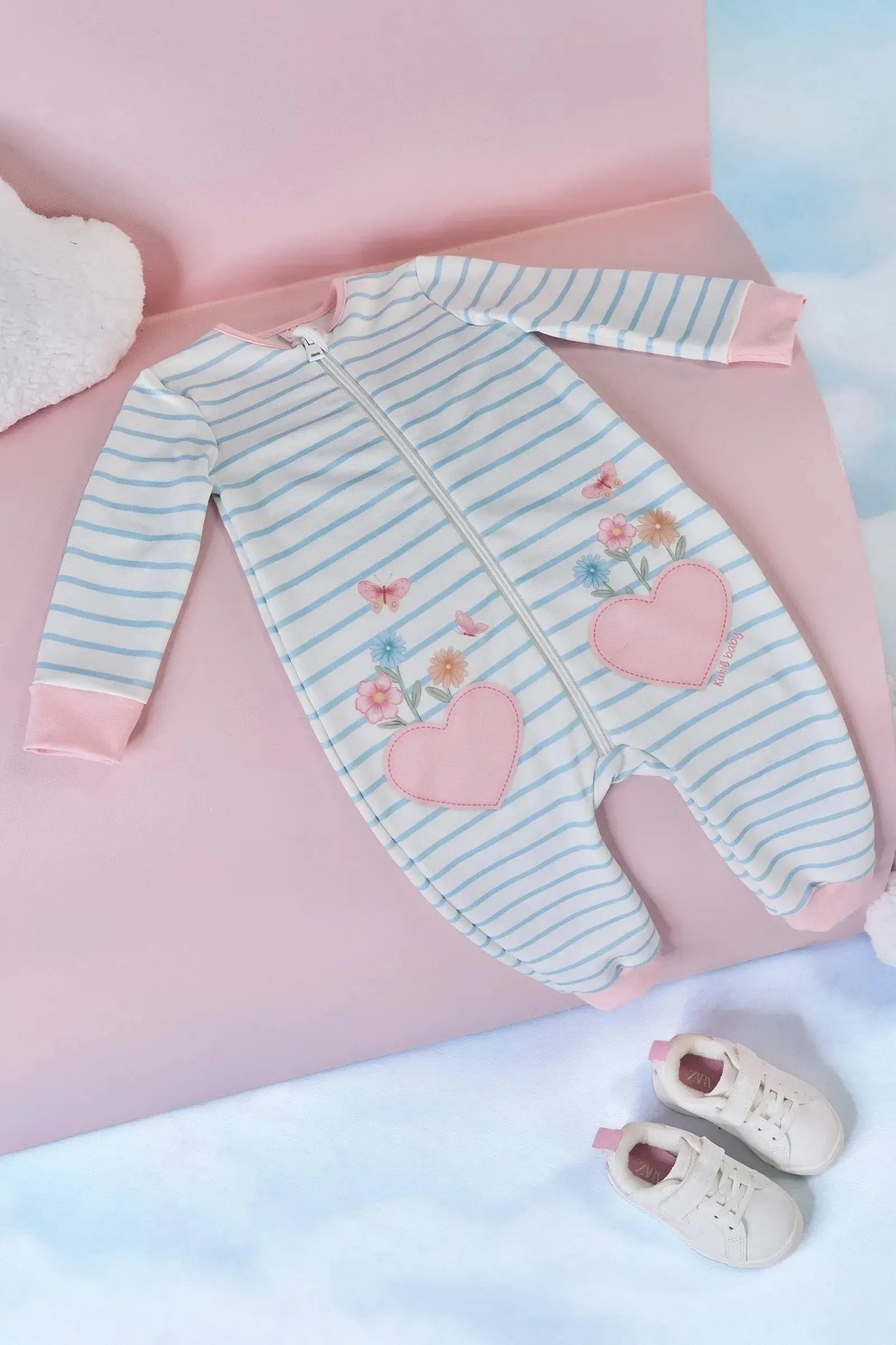 Macacão em Molecotton 92274 Kukiê Bebê Menina