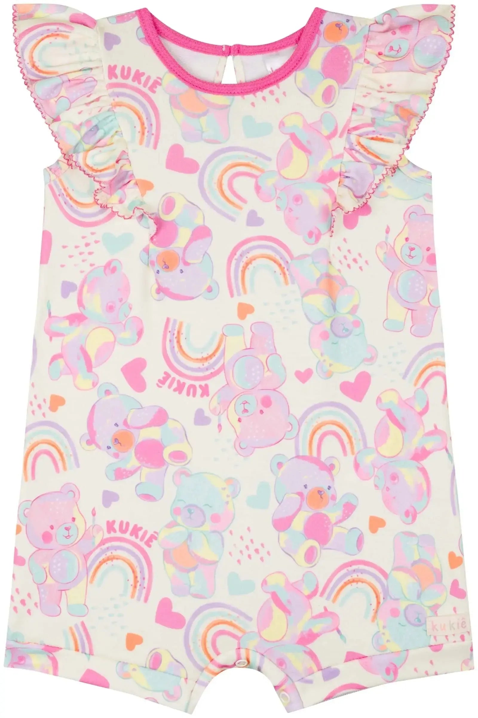 Macaquinho em Molecotton 85527 Kukiê Bebê Menina