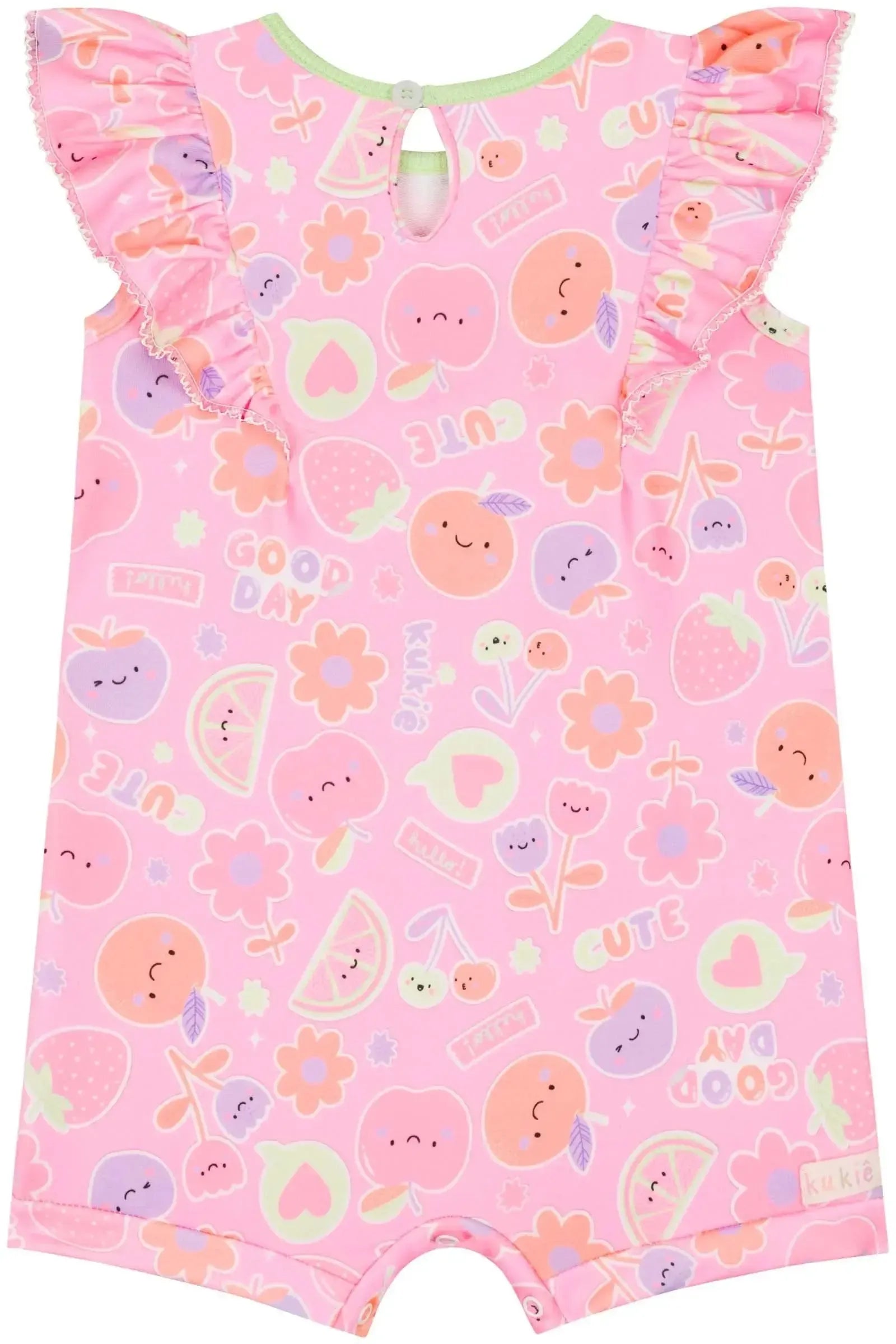 Macaquinho em Molecotton 85527 Kukiê Bebê Menina