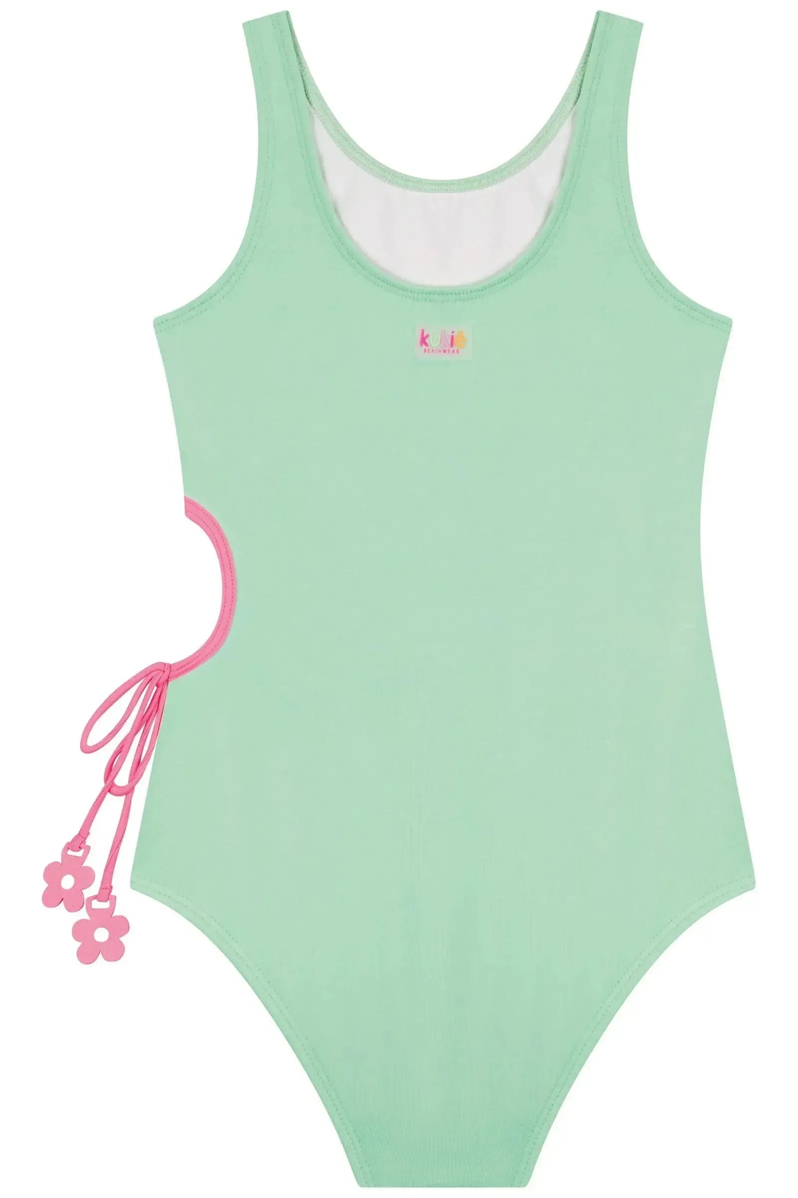 Maiô em Malha com Proteção UV50+ 87446 Kukiê Infantil Menina