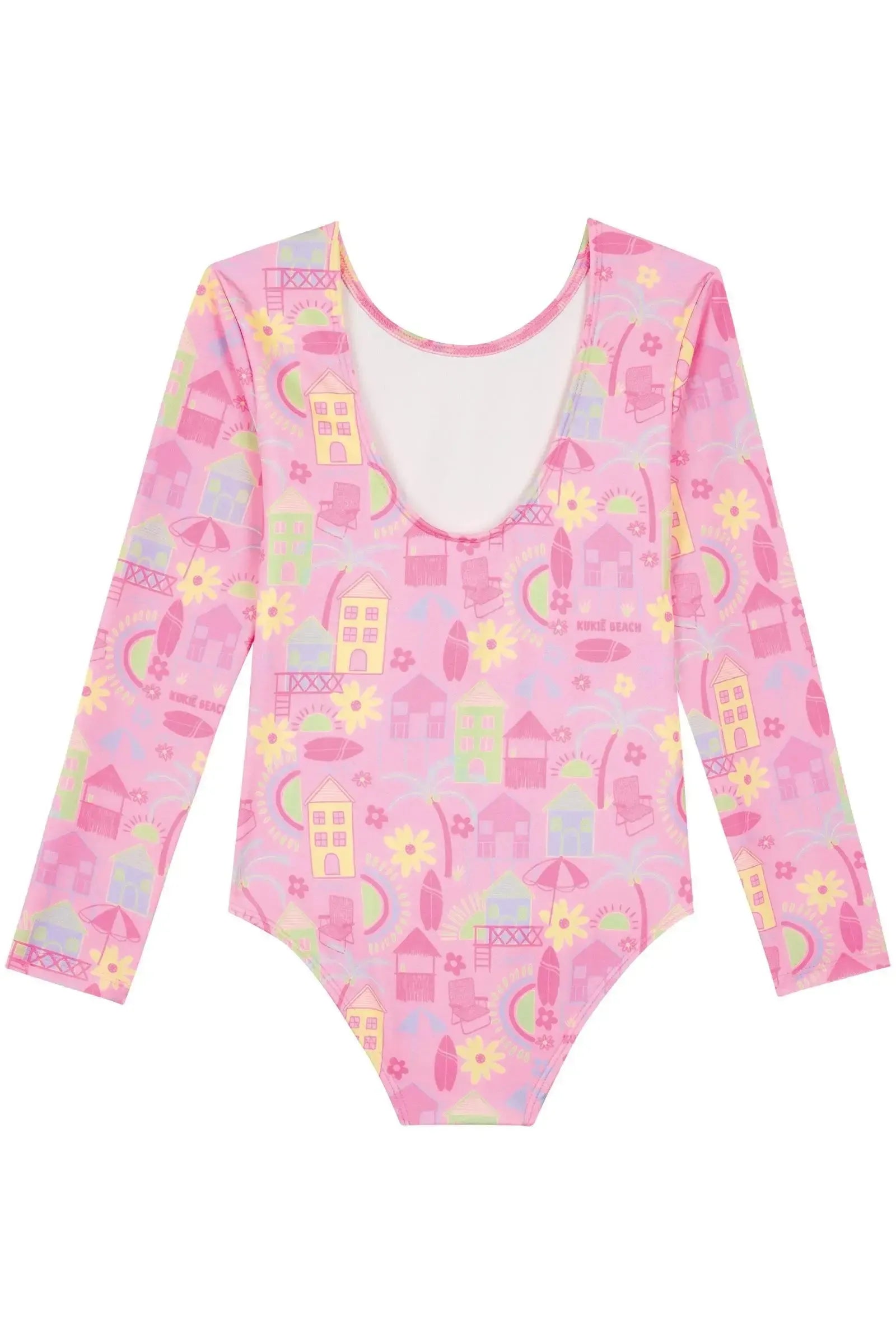 Maiô em Malha com Proteção UV50+ 88056 Kukiê Infantil Menina