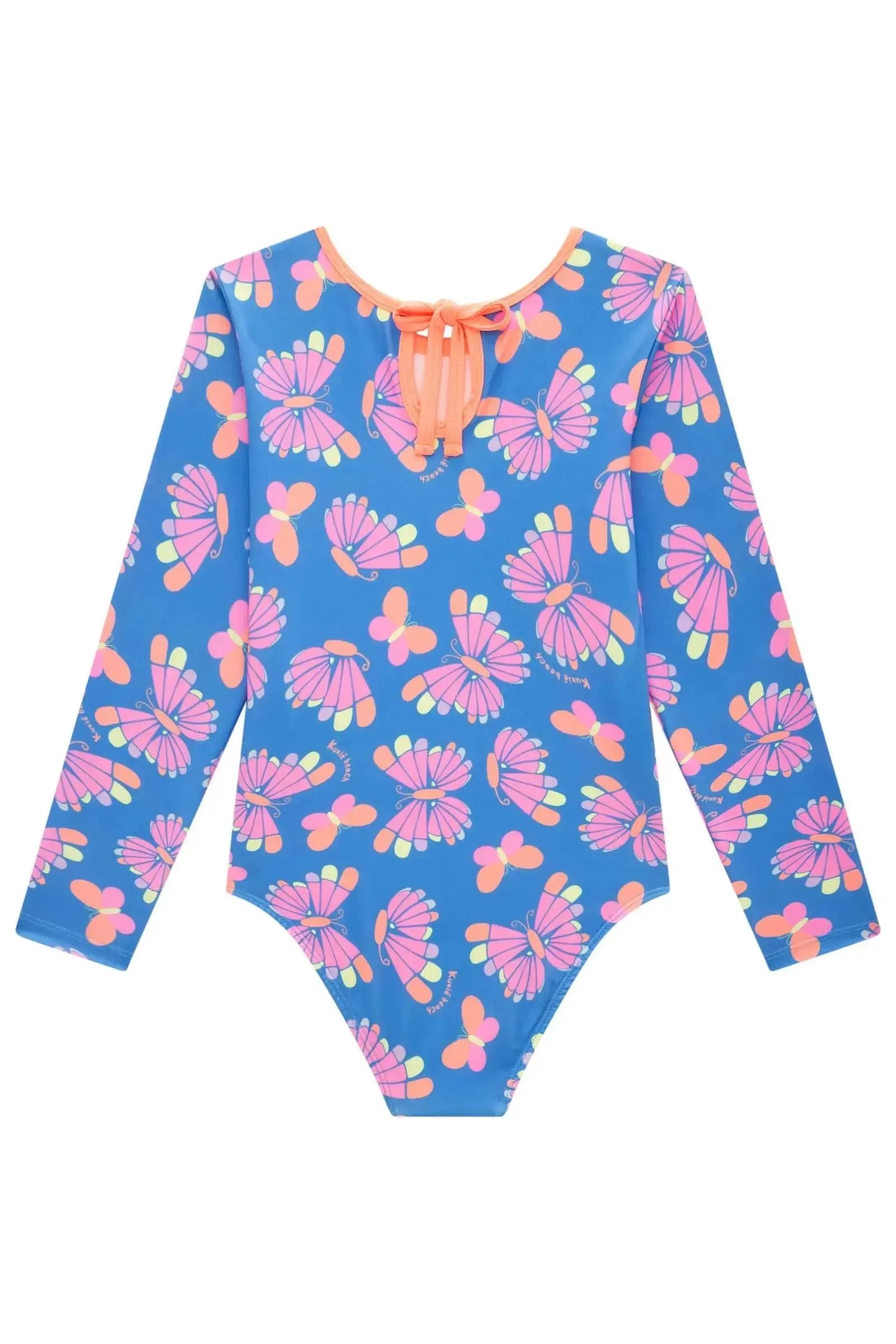 Maiô em Malha com Proteção UV50+ 99549 Kukiê Infantil Menina