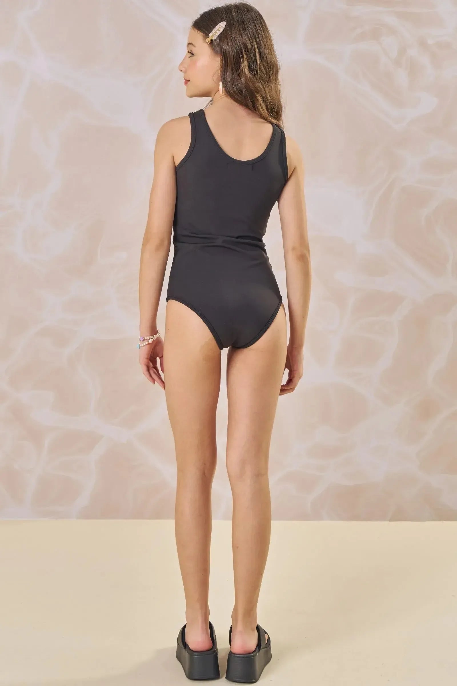 Maiô em Malha Poliamida com Proteção UV Dry 50+ 85003 Lilimoon Teen Menina