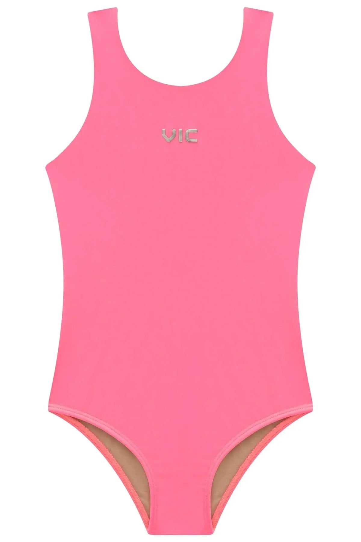 Maiô em Malha Poliamida UV50 99221 Vic Teen Menina