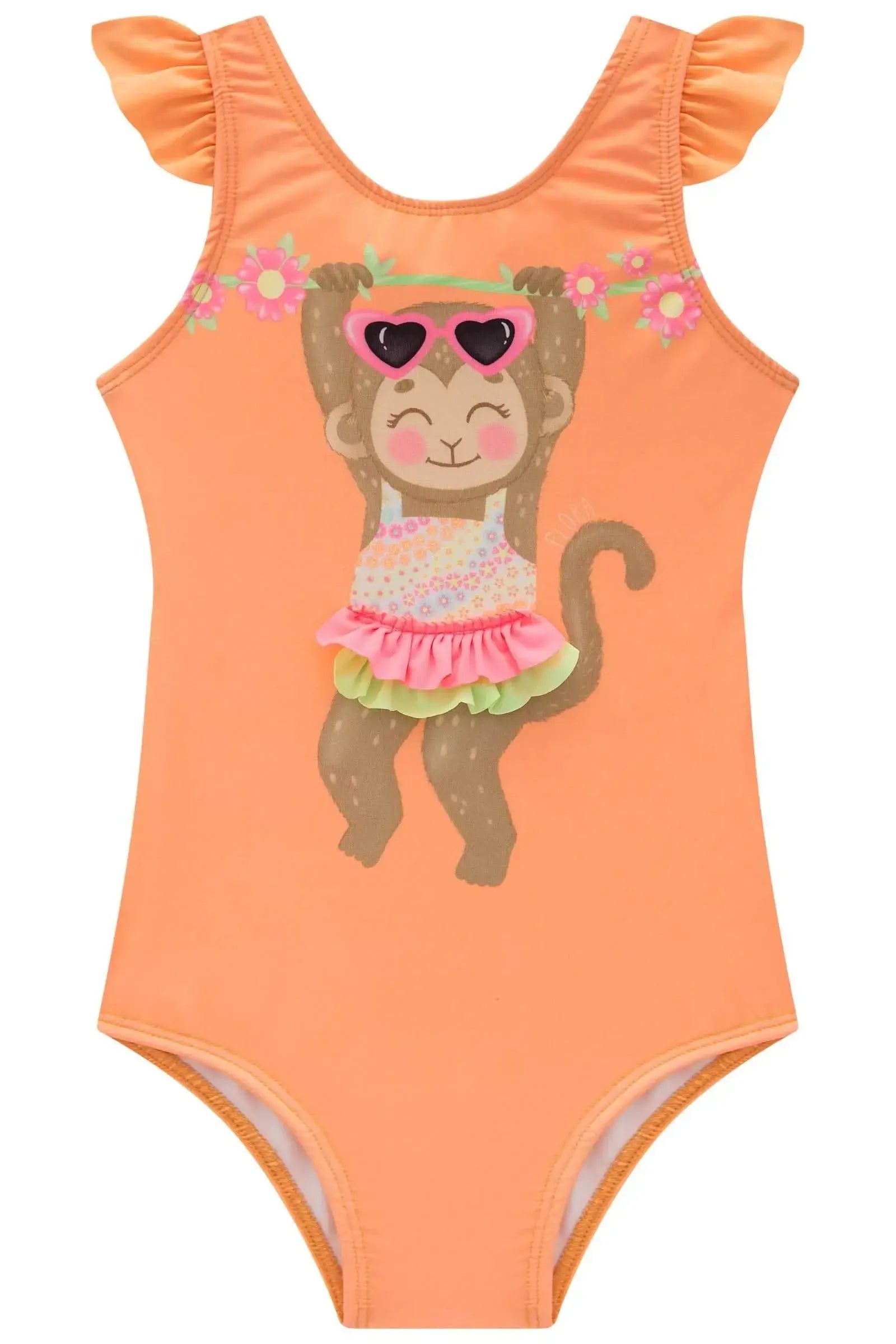 Maiô em Malha Uv Dry com Proteção Uv 50+ 84488 Infanti Infantil Menina