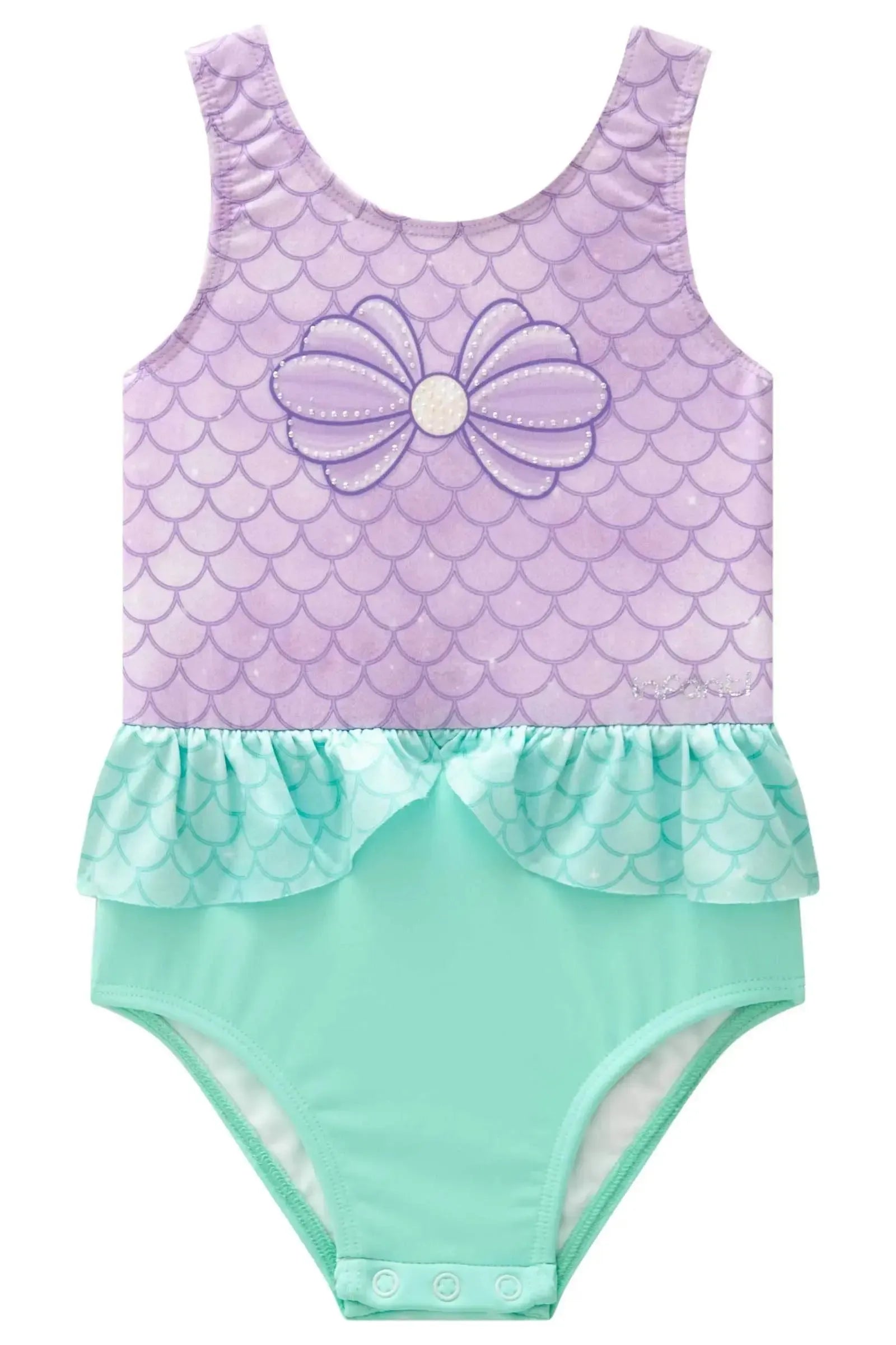 Maiô em Malha Uv Dry com Proteção Uv 50+ 84814 Infanti Bebê Menina