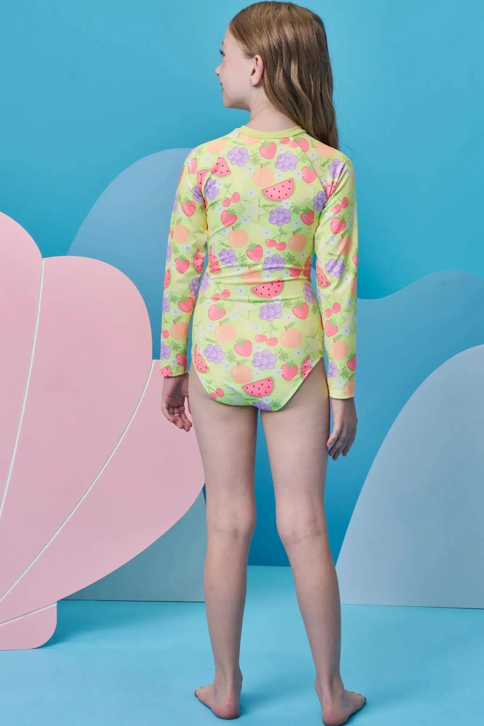 Maiô em Malha UV Dry com Proteção UV 50+ 99167 Infanti Infantil Menina