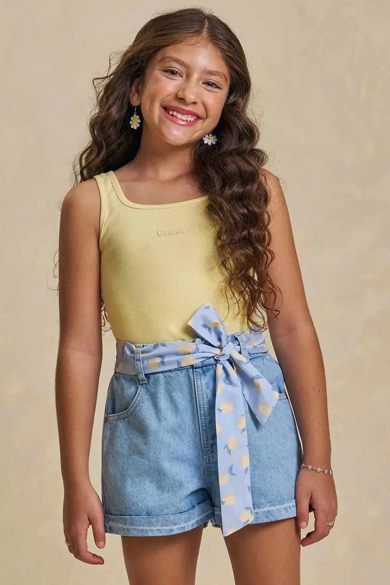 Regata em Canelado Liz 94363 Lilimoon Teen Menina