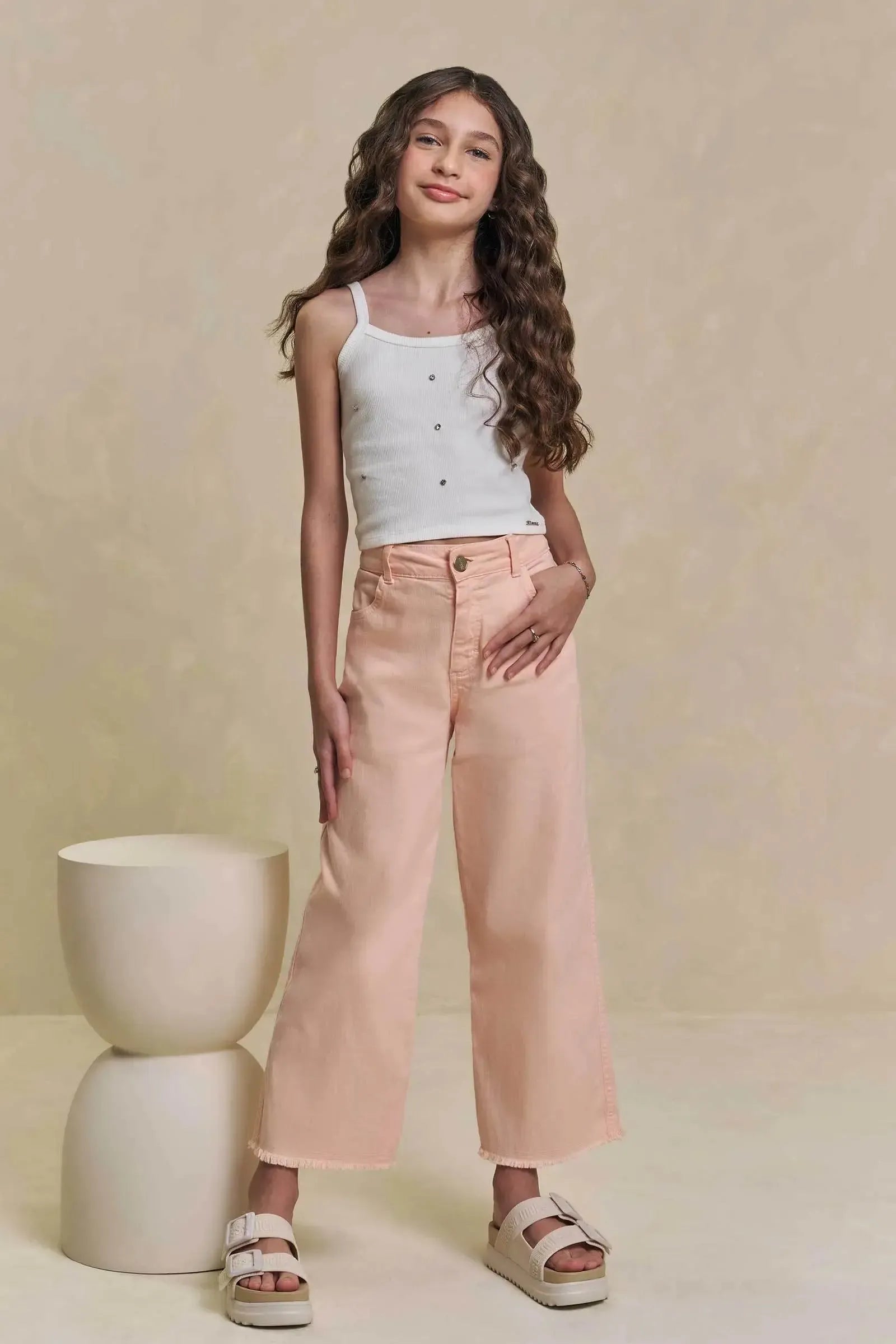 Regata em Canelado Liz 95260 Lilimoon Teen Menina
