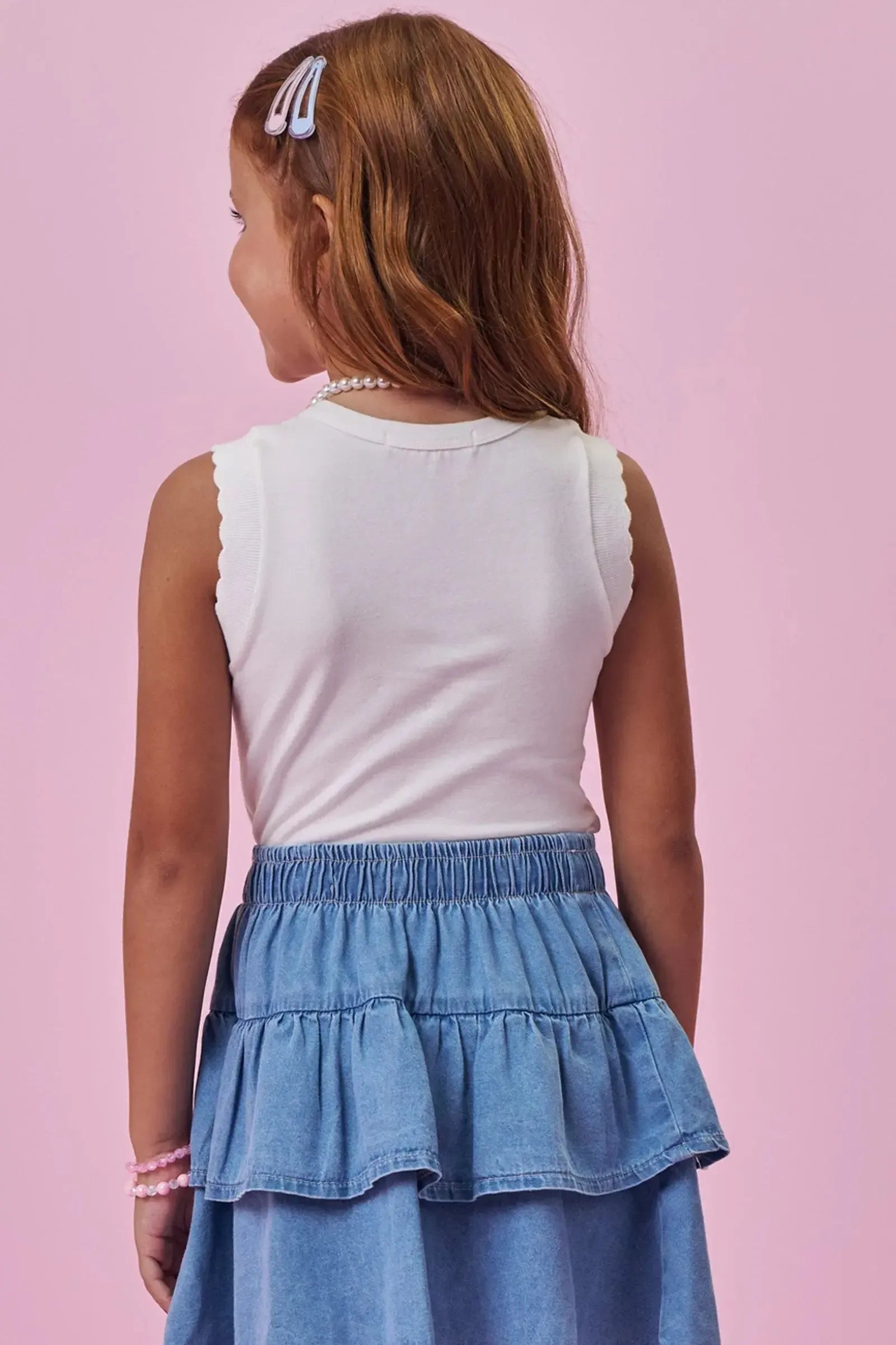 Regata em Cotton 98438 Kukiê Infantil Menina