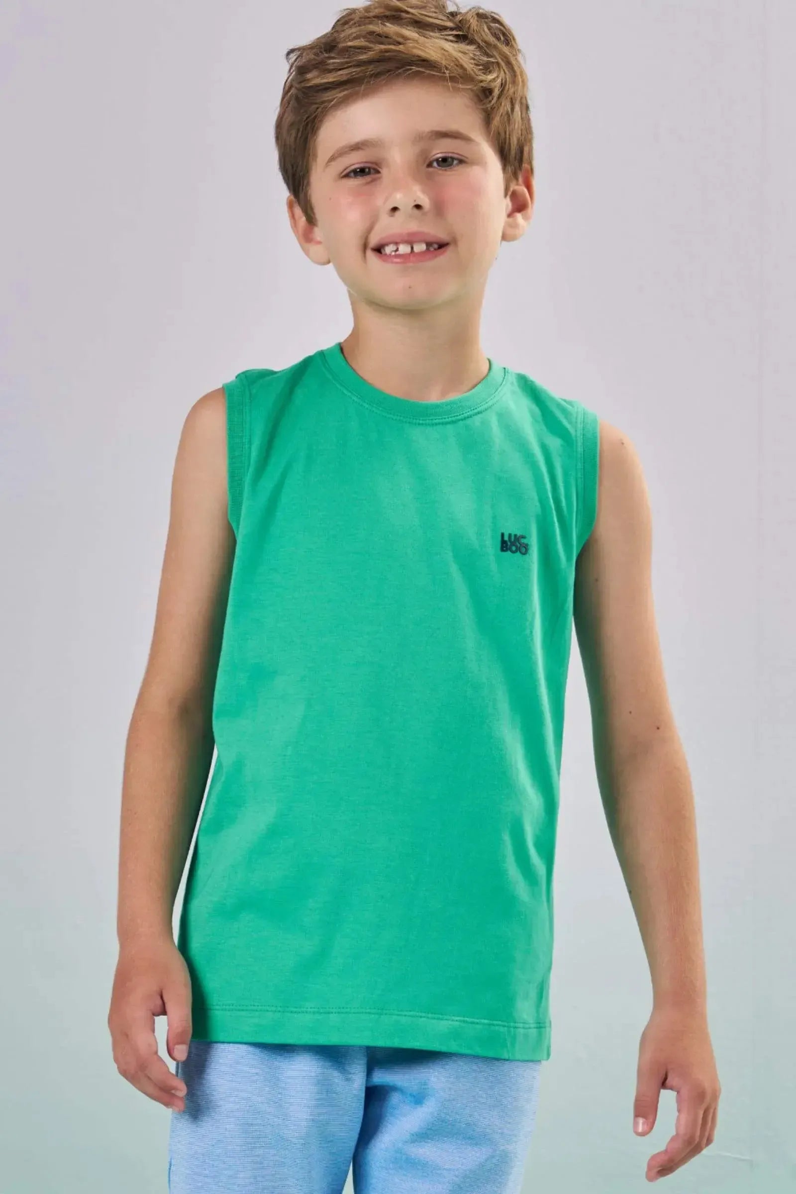 Regata em Meia Malha 87347 LucBoo Infantil Menino