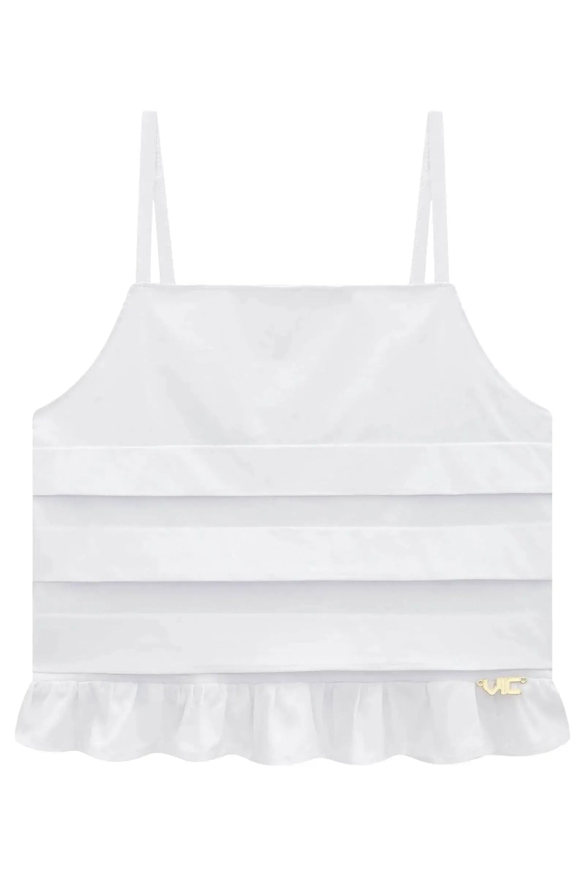 Regata em Tricoline com Elastano 98914 Vic Teen Menina