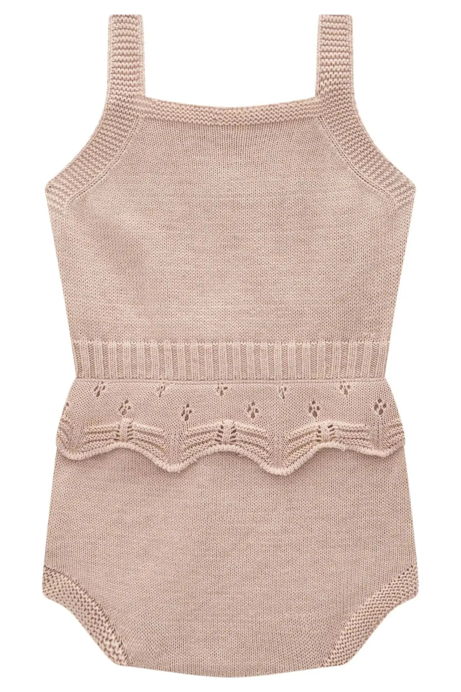 Romper em Tricot 100% Algodão 97549 Infanti Bebê Menina