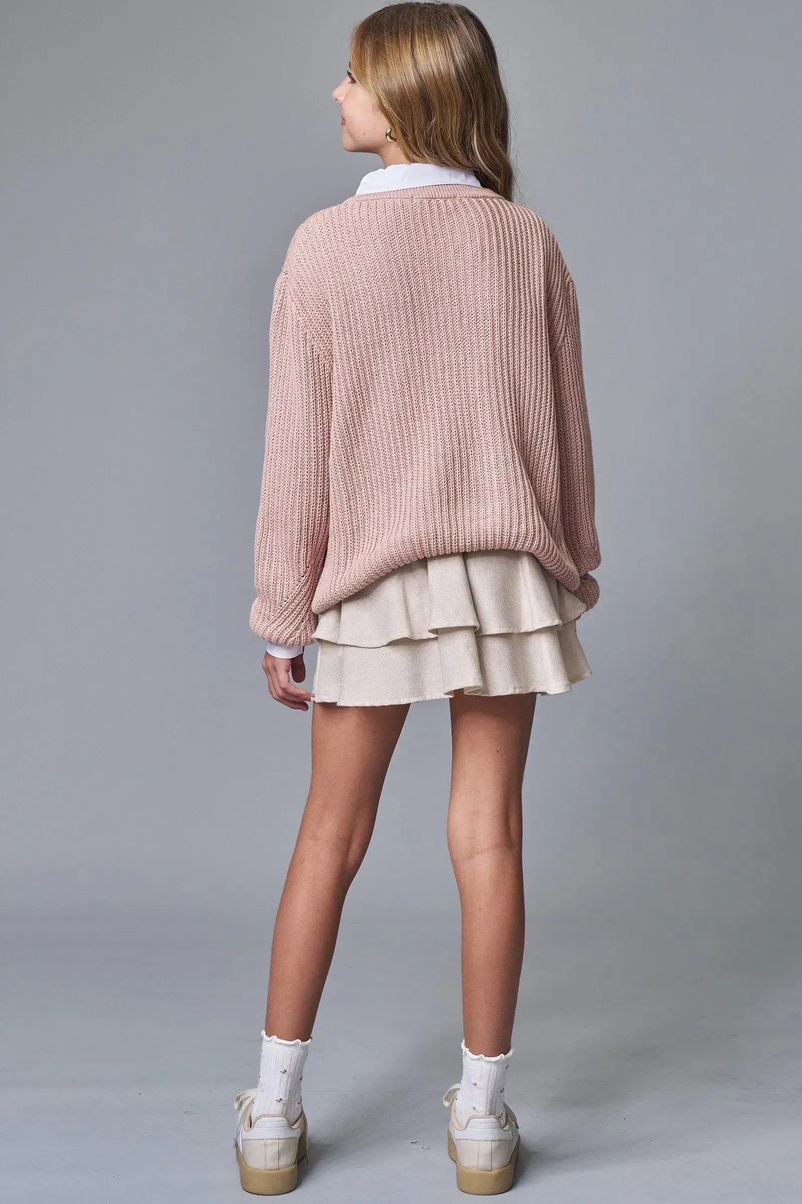 Saia em Cotelê Oslo com Shorts Embutido 89983 Lilimoon Teen Menina