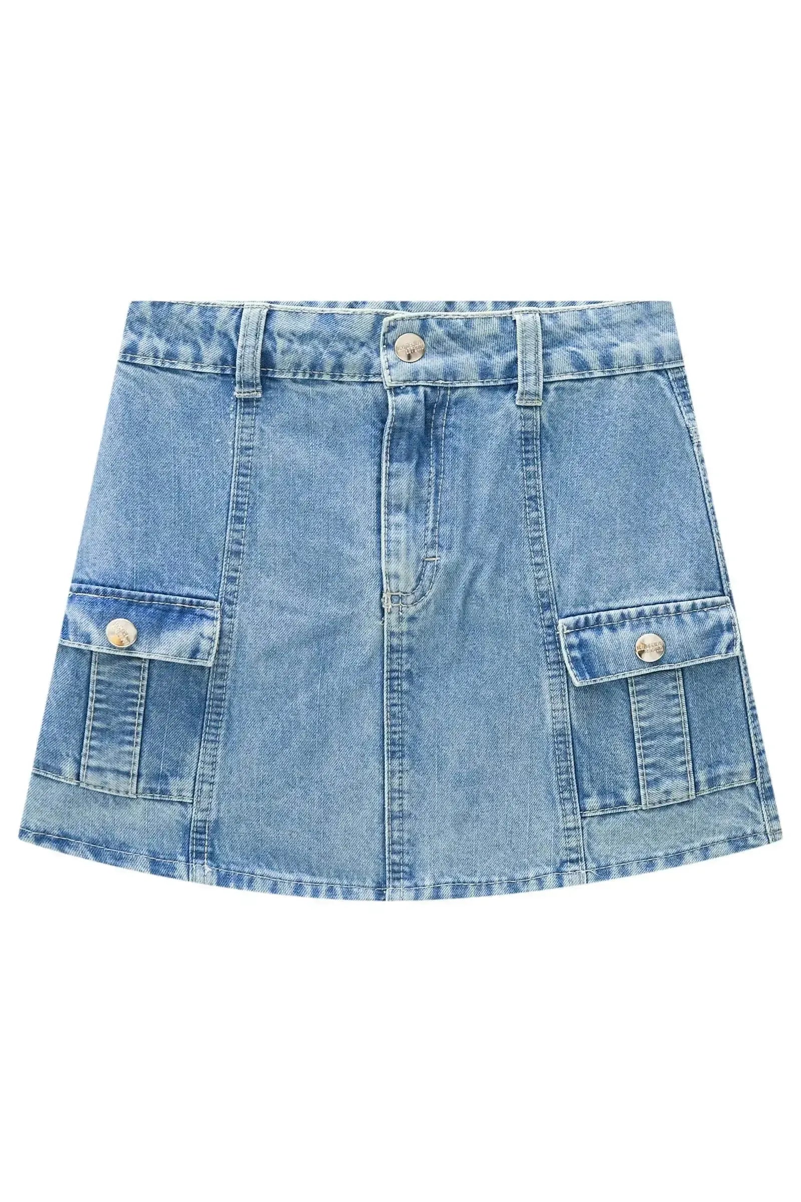 Saia em Jeans Arkansas 83139 Lilimoon Teen Menina