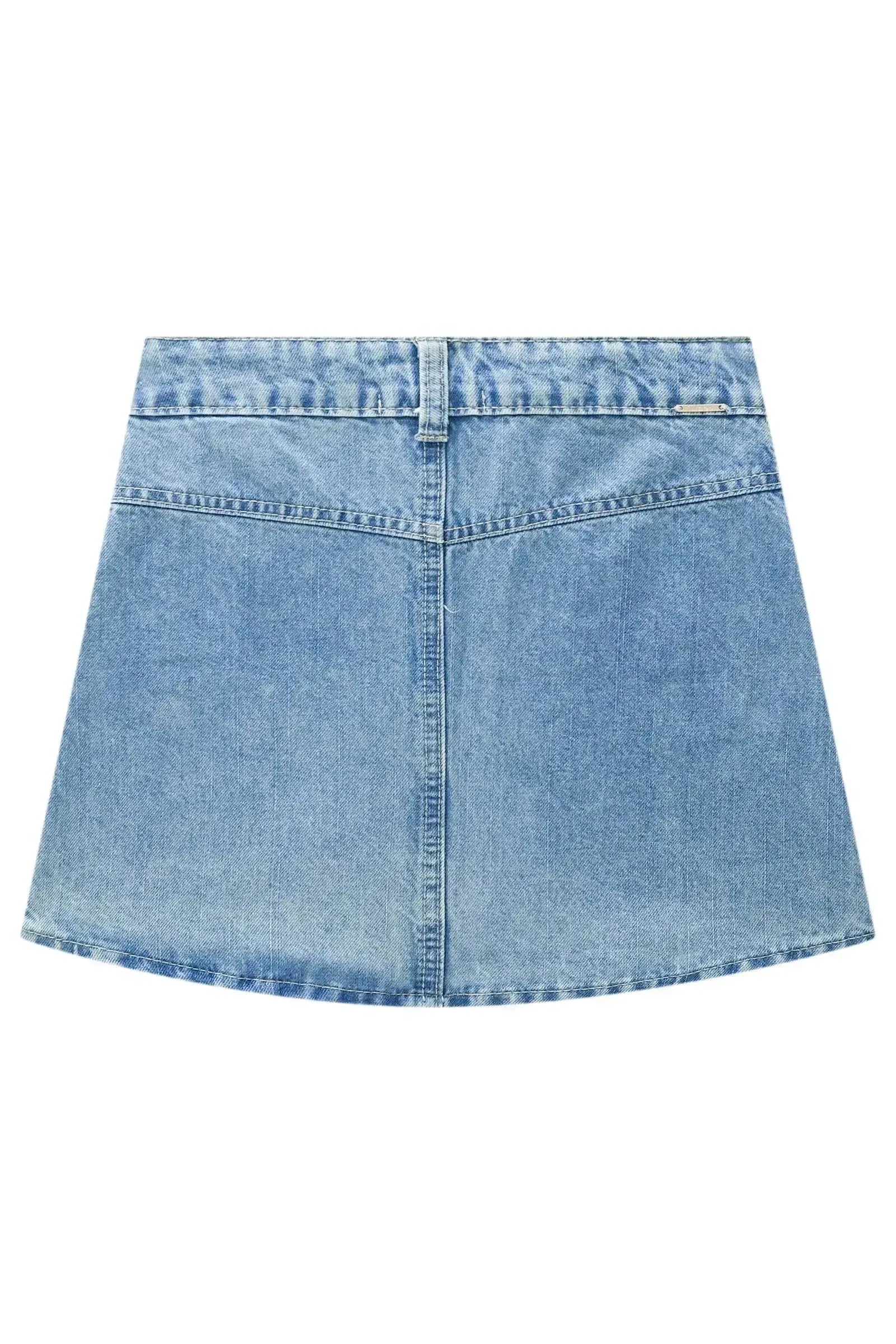 Saia em Jeans Arkansas 83139 Lilimoon Teen Menina