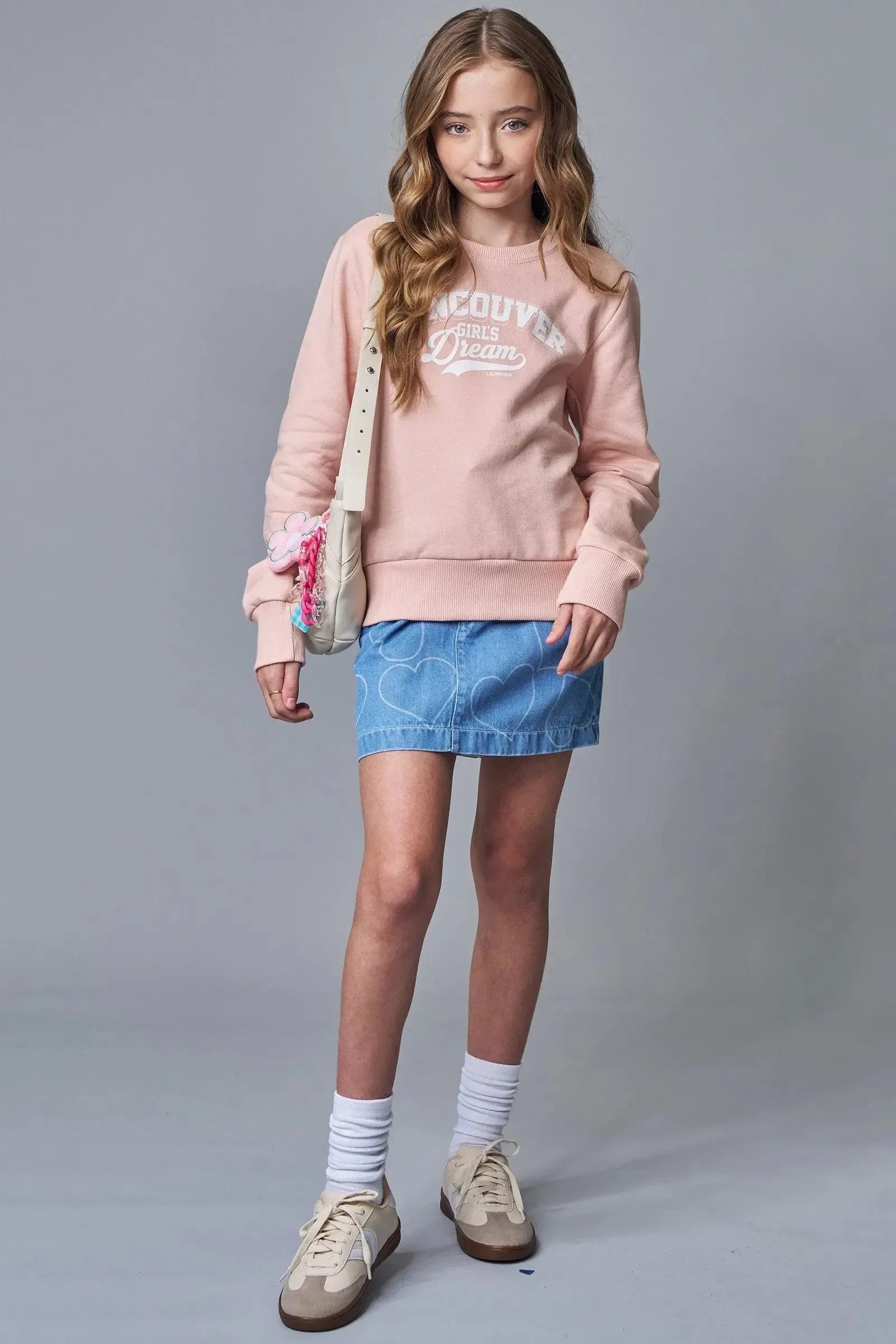 Saia em Jeans Arkansas 89638 Lilimoon Teen Menina