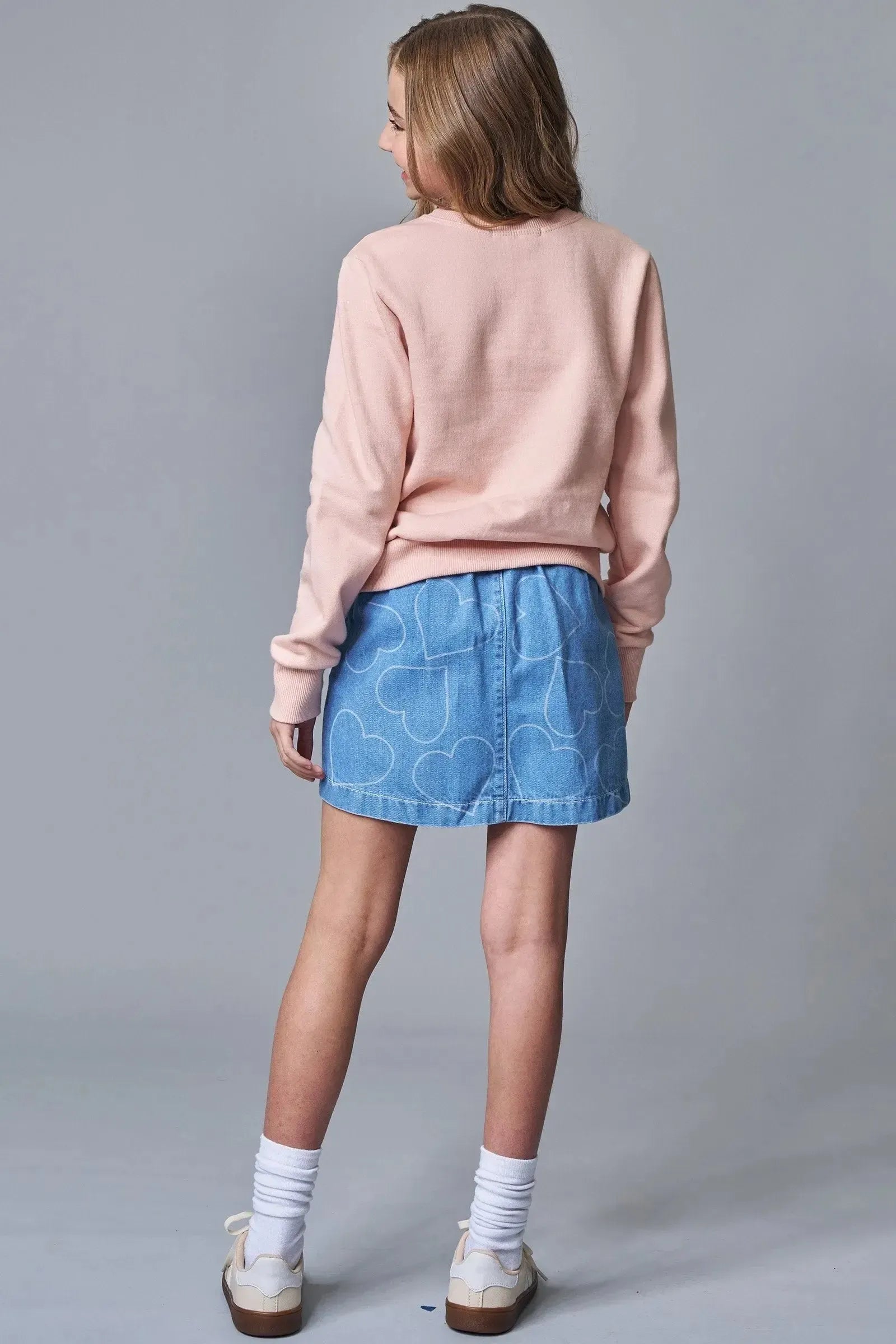 Saia em Jeans Arkansas 89638 Lilimoon Teen Menina