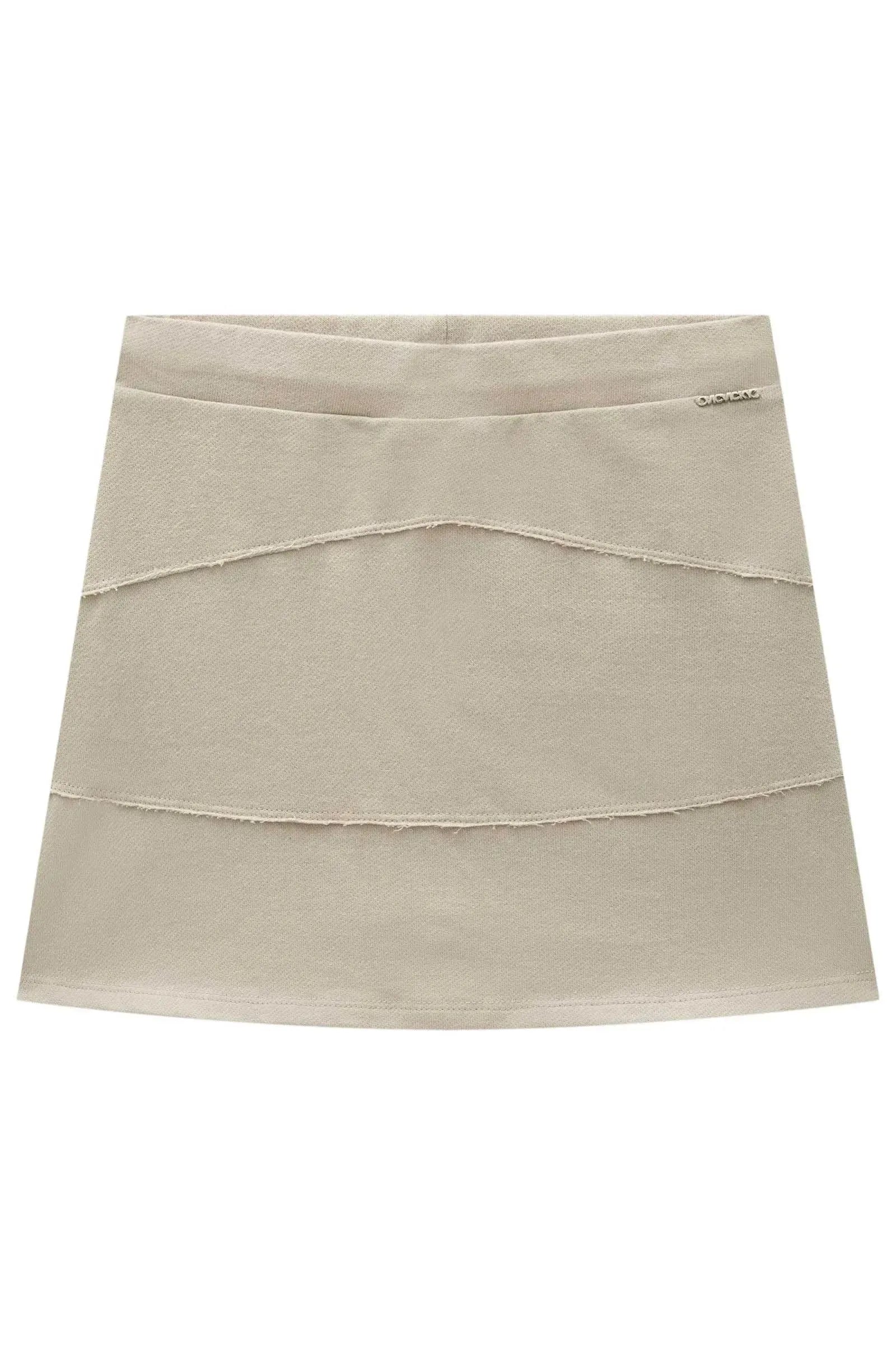 Saia em Moletwill com Shorts Embutido 90599 Vic&Vicky Teen Menina
