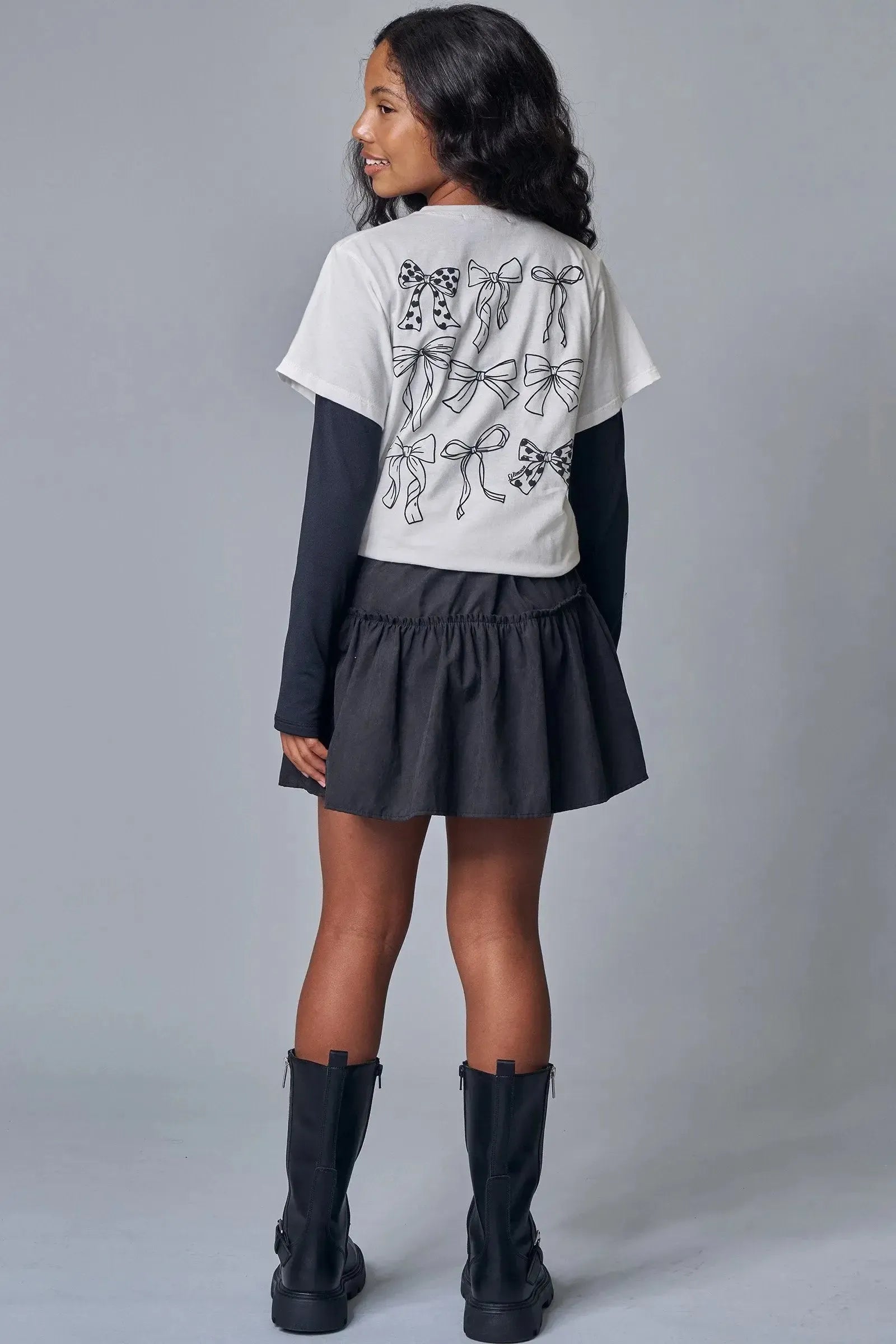 Saia em Nylon Taslon 89970 Lilimoon Teen Menina