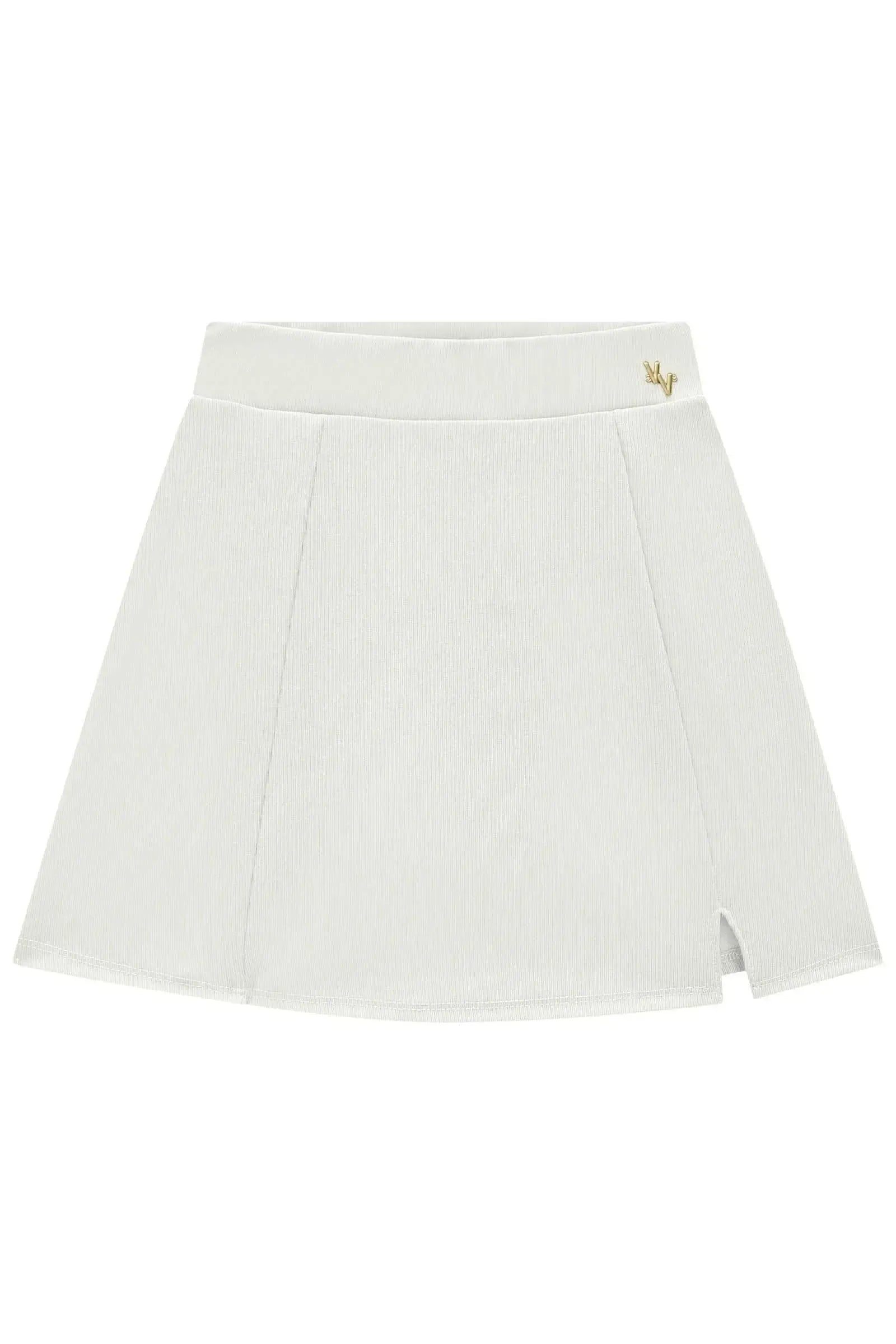 Saia em Ribana Fancy com Shorts Embutido 85719 Vic&Vicky Teen Menina