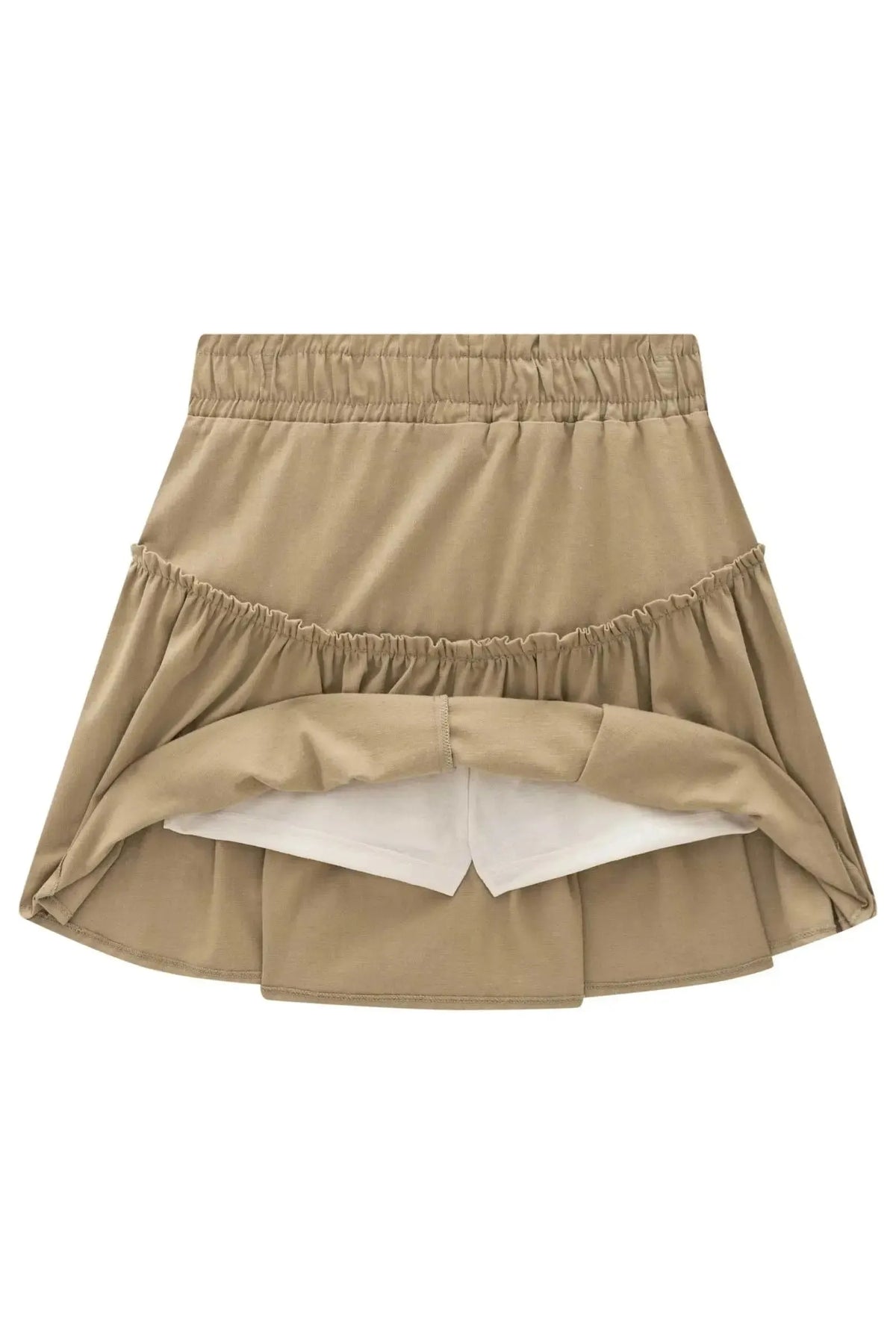 Saia em Sarja com Elastano com Shorts Embutido 98596 Lilimoon Teen Menina