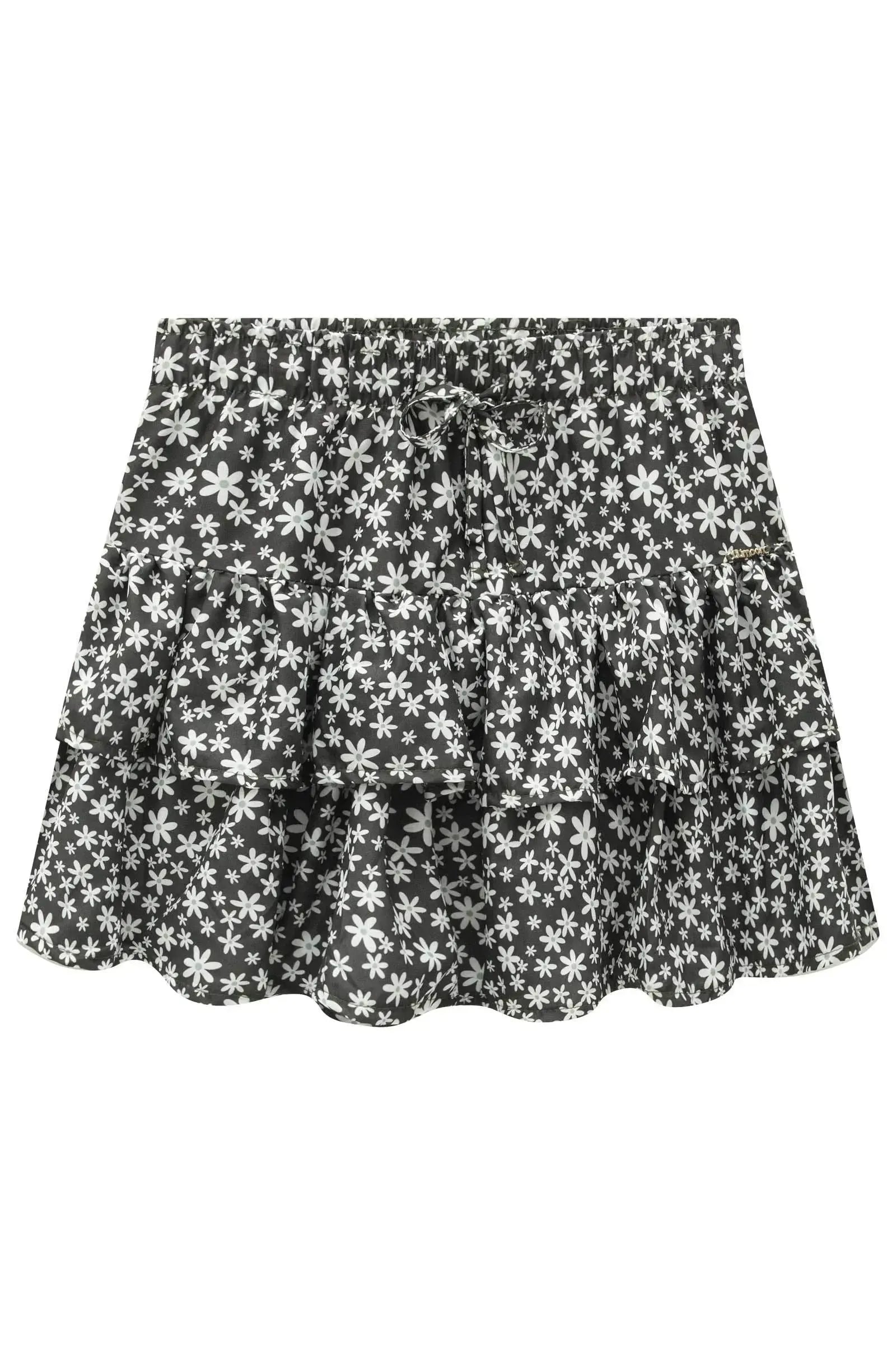 Saia em Tecido Plano Light Peach com Shorts Embutido 94615 Lilimoon Teen Menina