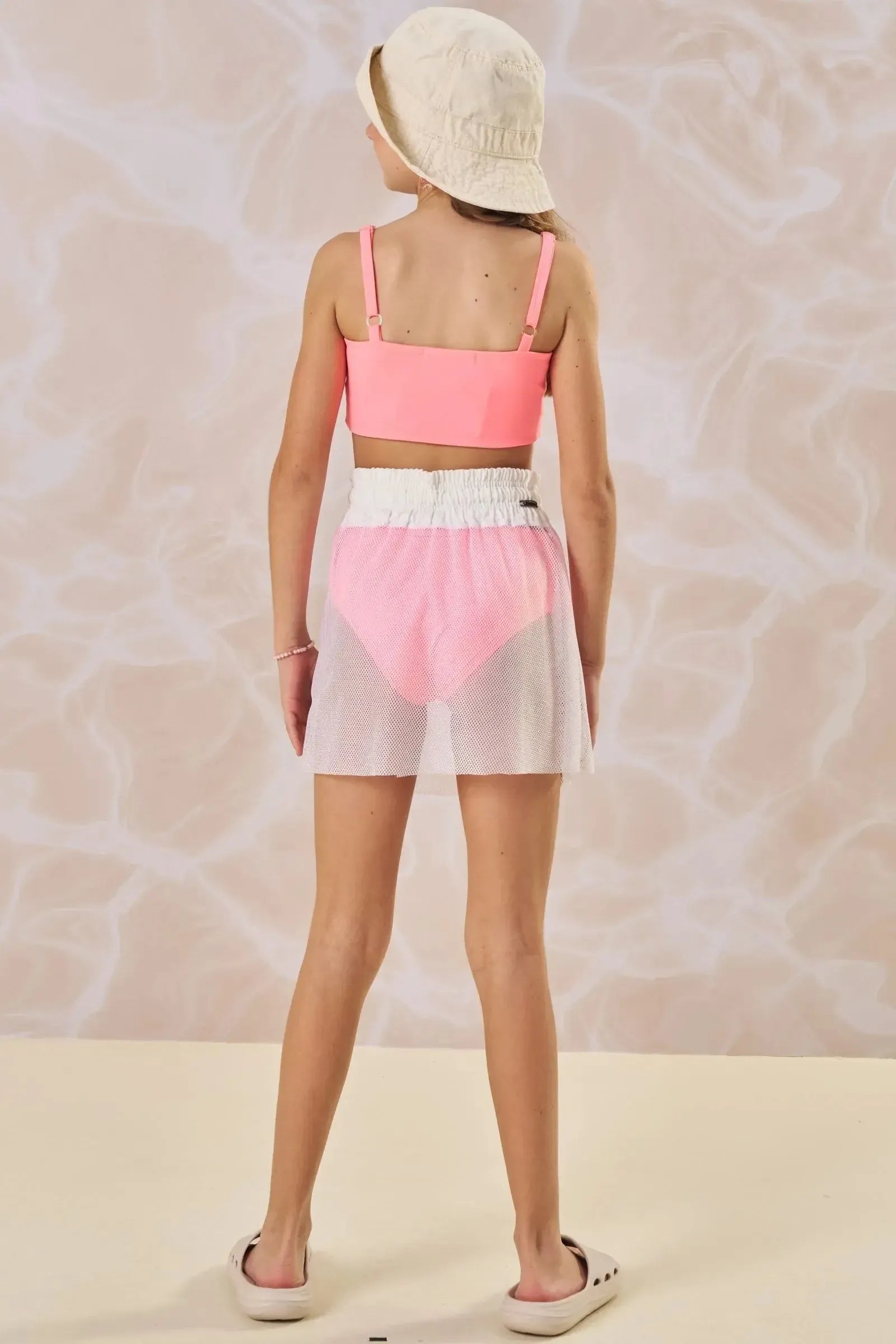 Saia em Tela Fashion 84995 Lilimoon Teen Menina