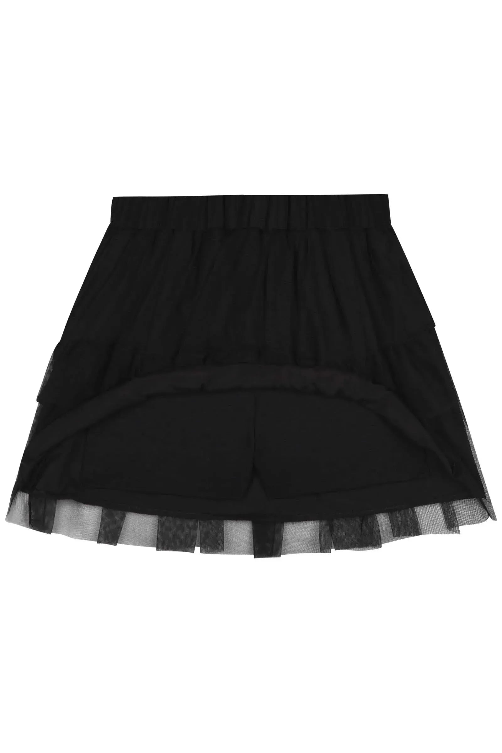 Saia em Tule com Elastano (com Shorts Embutido) 83419 Kukiê Infantil Menina