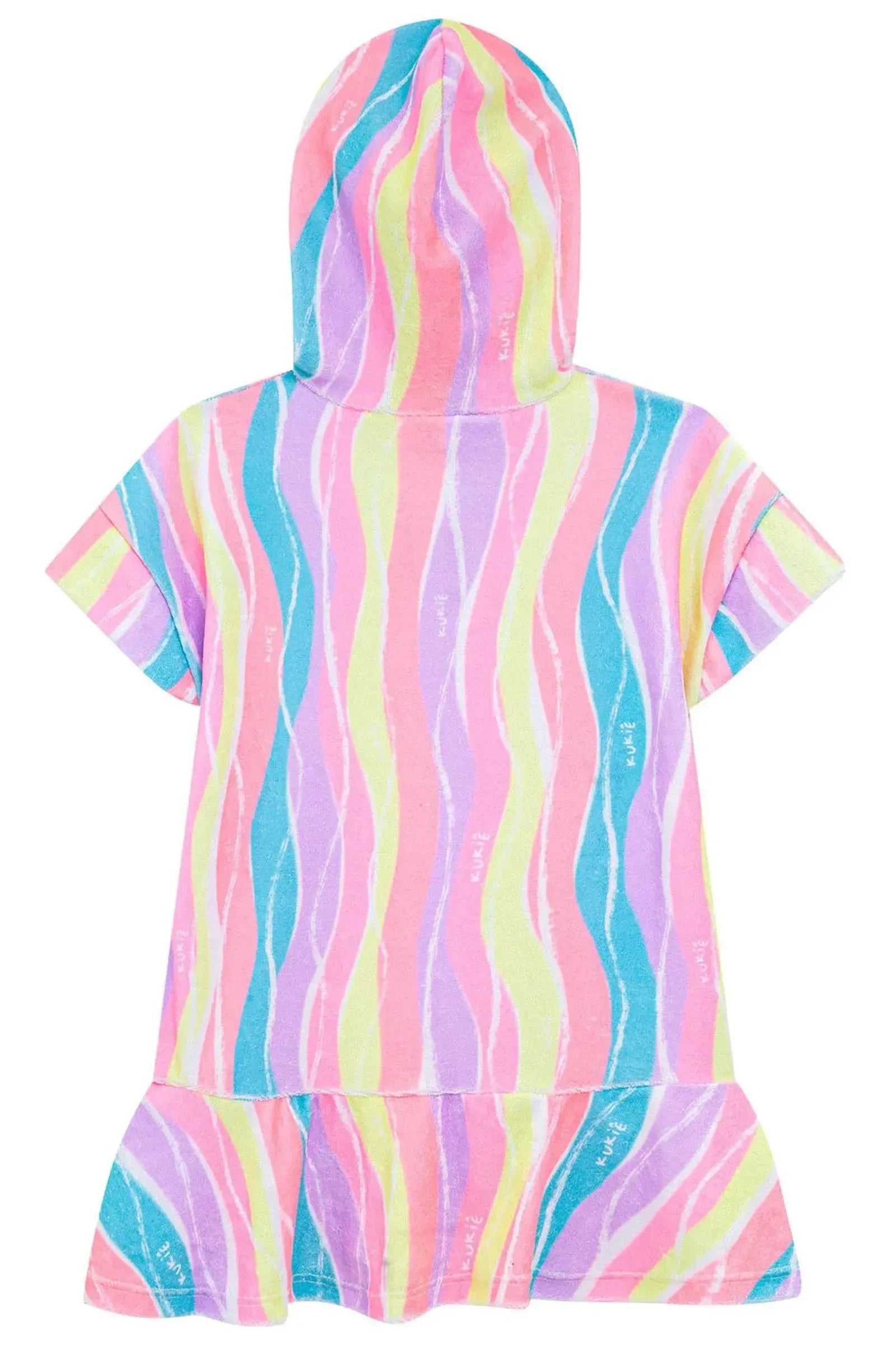 Saída de Praia em Plush Atoalhado 96253 Kukiê Infantil Menina