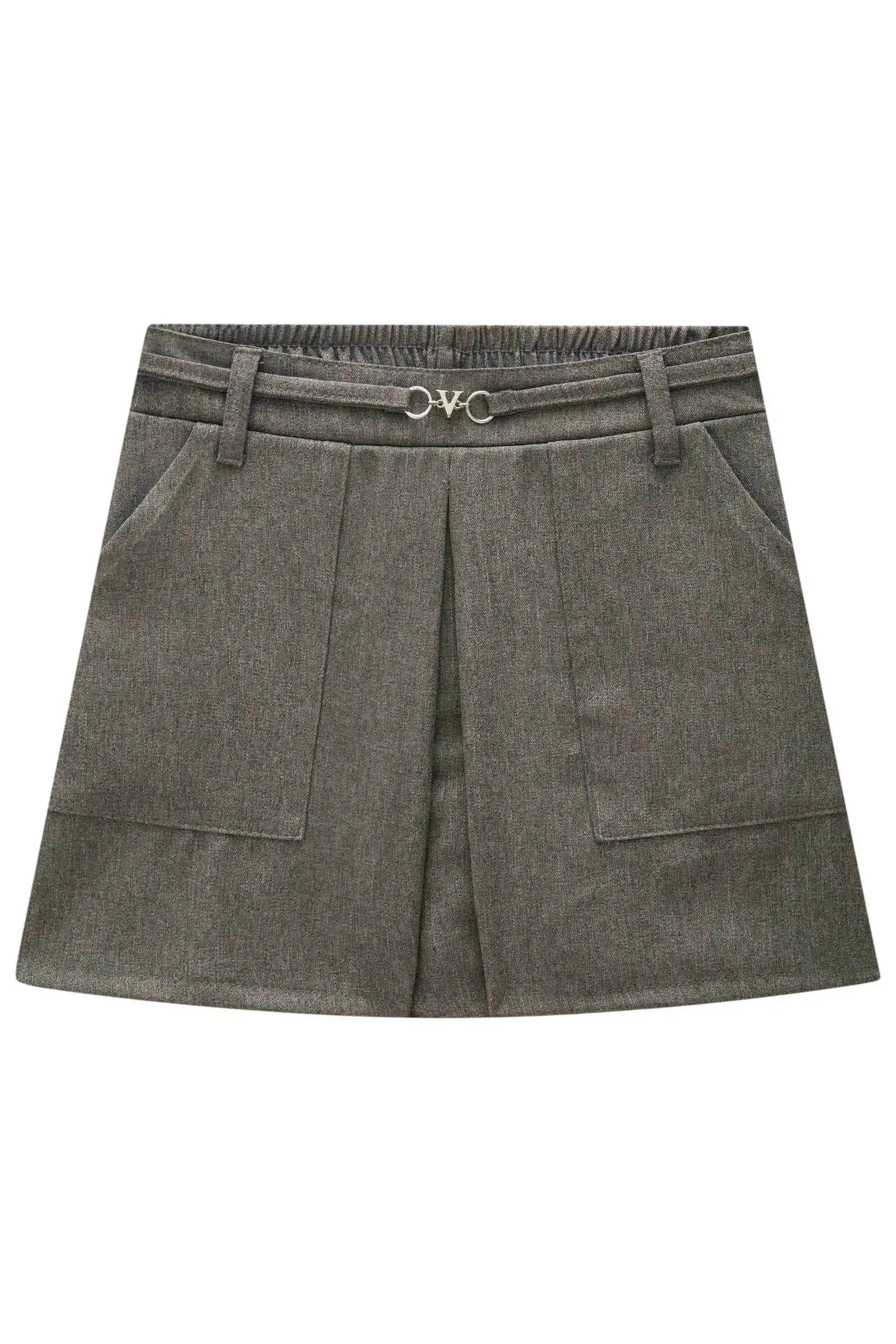 Short Saia em Alfaiataria Stella 89429 Vic&Vicky Teen Menina