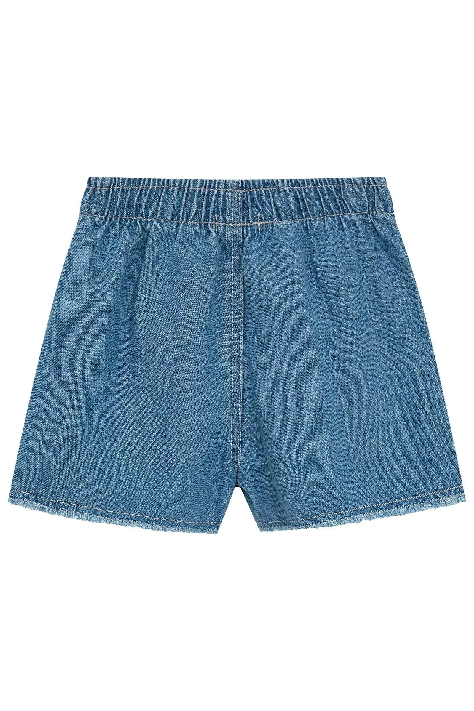 Short Saia em Jeans 94861 Kukiê Infantil Menina