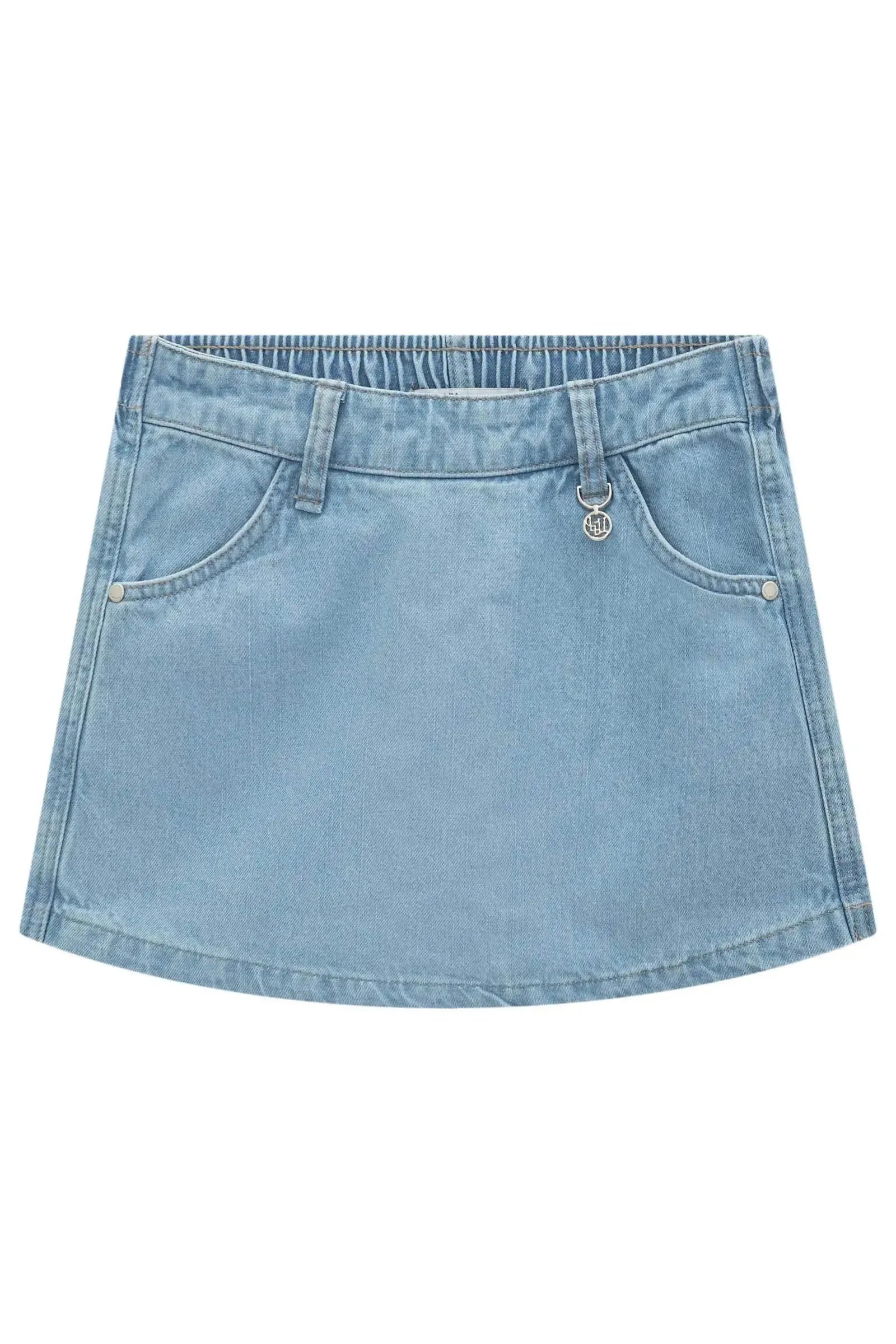 Short Saia em Jeans Arkansas 92578 Lilimoon Teen Menina
