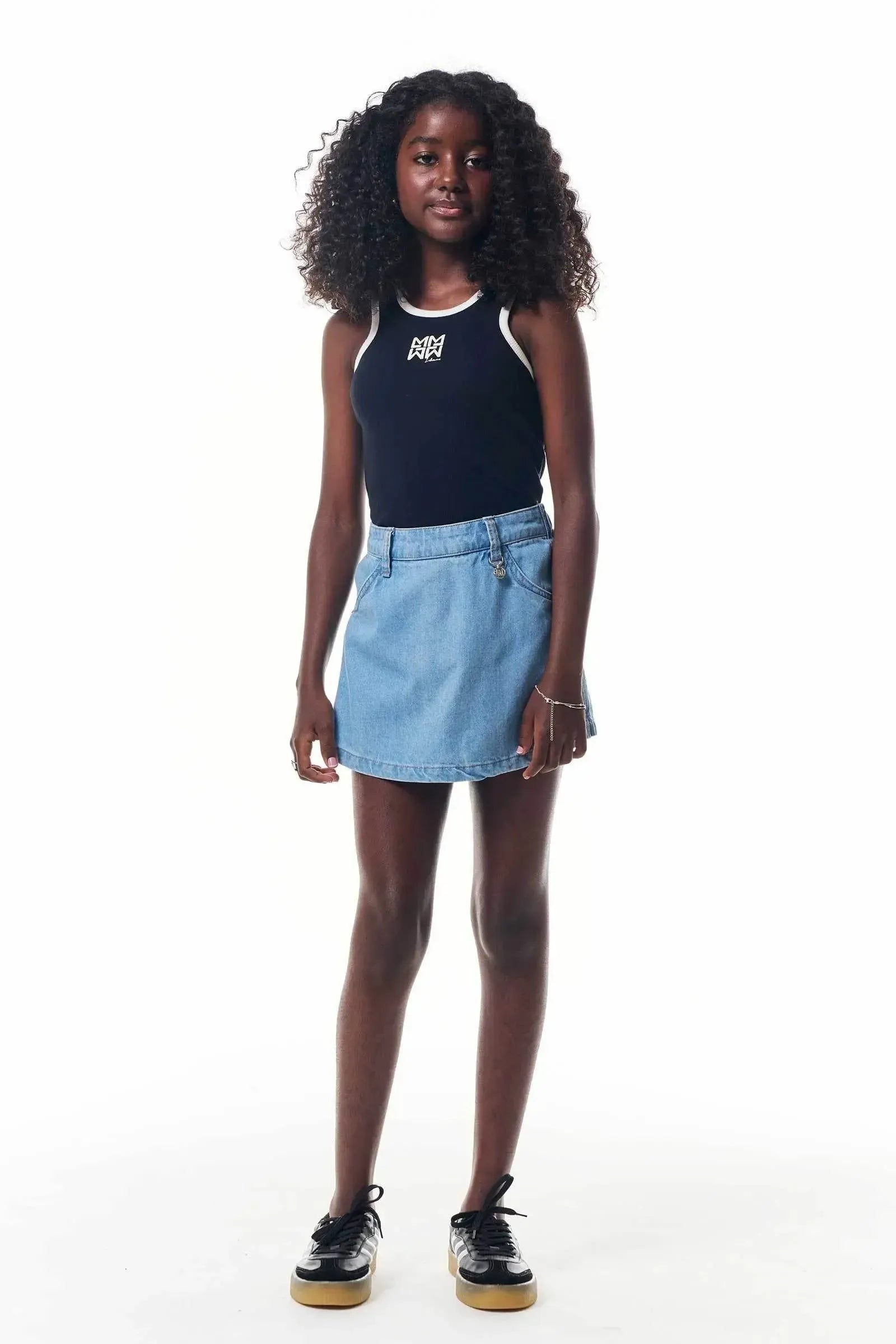 Short Saia em Jeans Arkansas 92578 Lilimoon Teen Menina