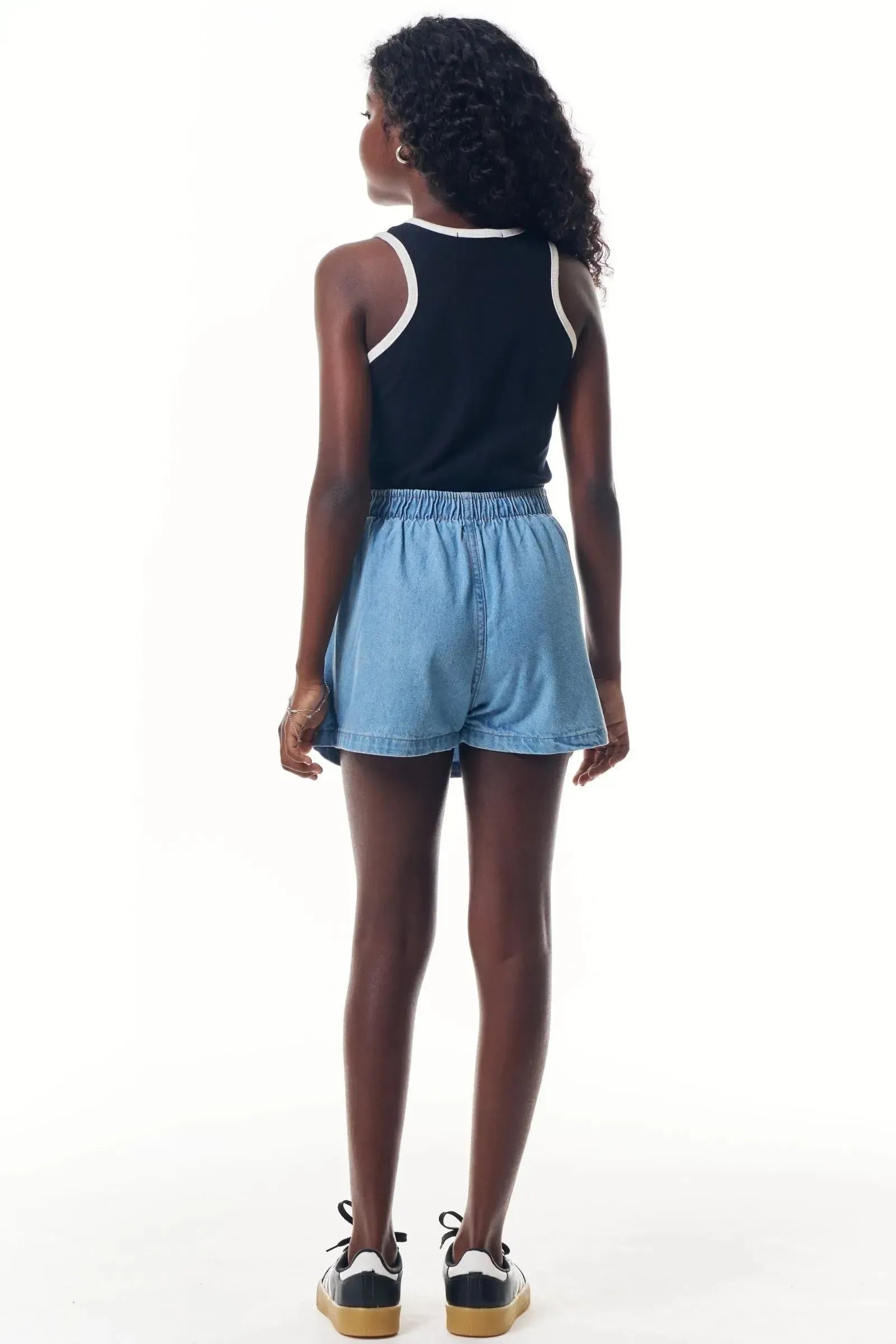Short Saia em Jeans Arkansas 92578 Lilimoon Teen Menina