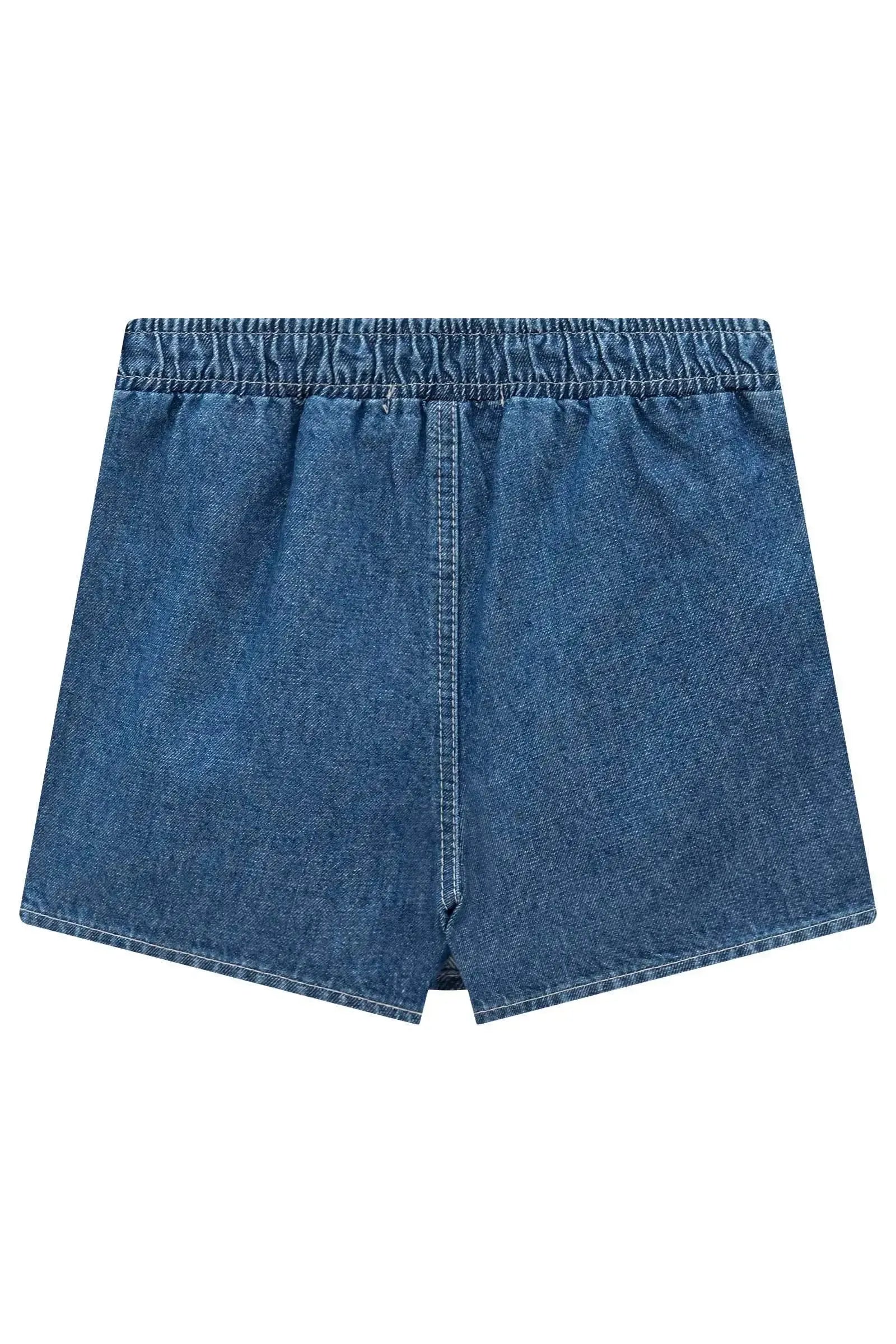 Short Saia em Jeans Arkansas 98952 Lilimoon Teen Menina