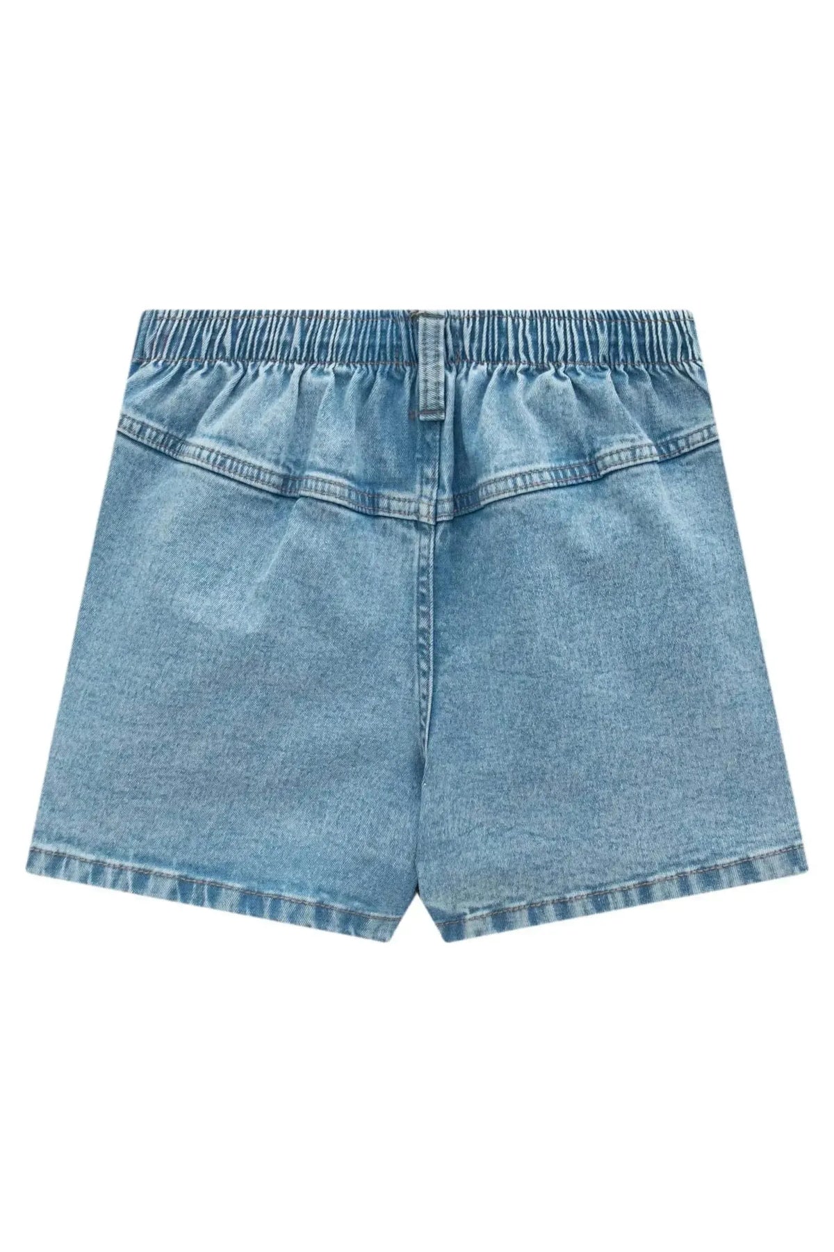 Short Saia em Jeans com Elastano 99085 Vic Teen Menina